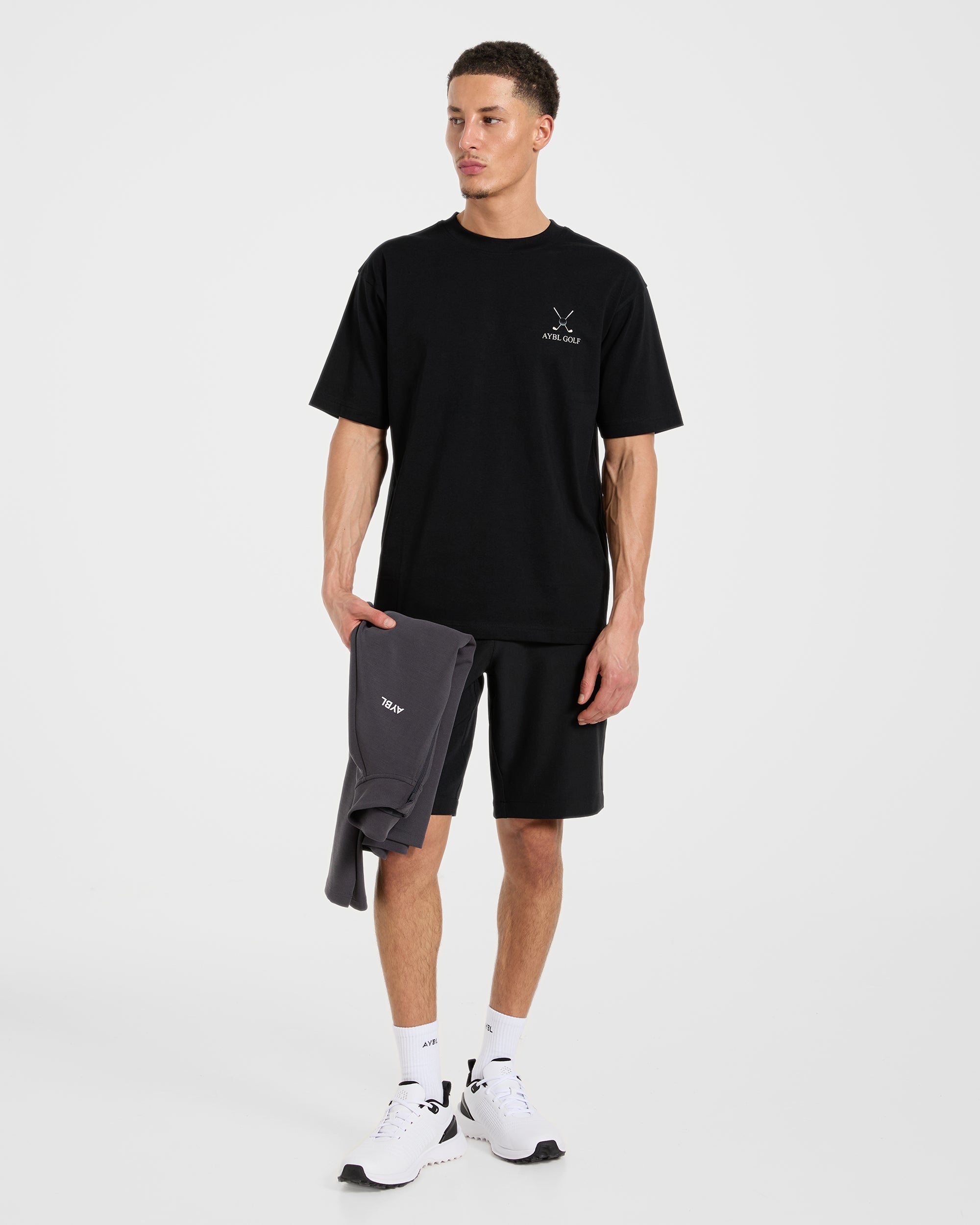 AYBL Golf T Shirt - Black