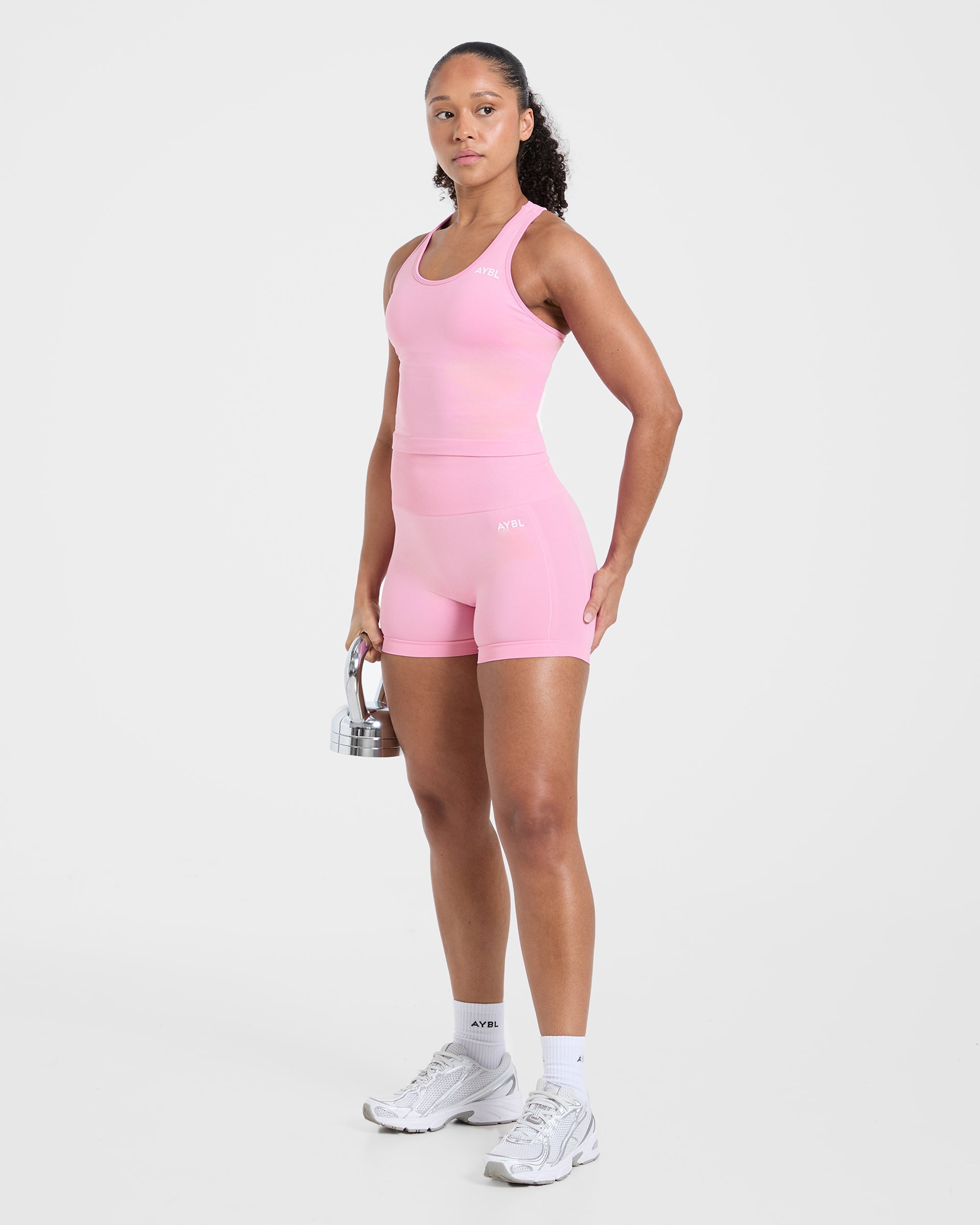 Empower Seamless Tank Top - Baby Pink
