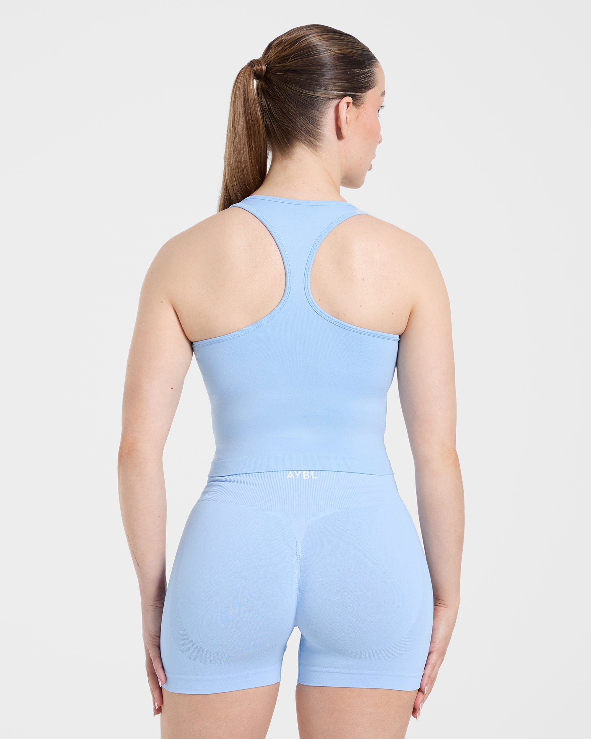 Empower Seamless Tank Top - Sky Blue