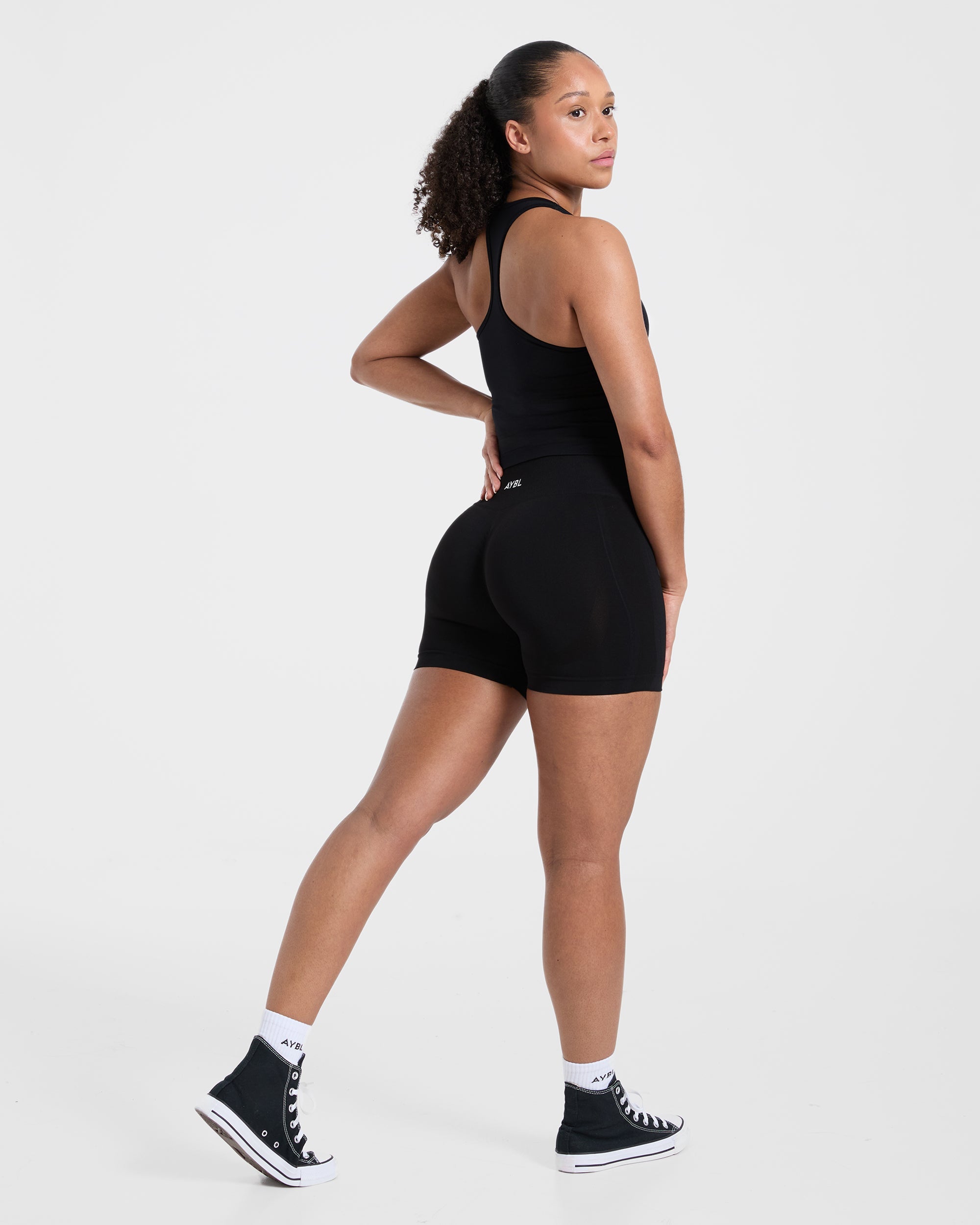 Empower Seamless Tank Top - Black