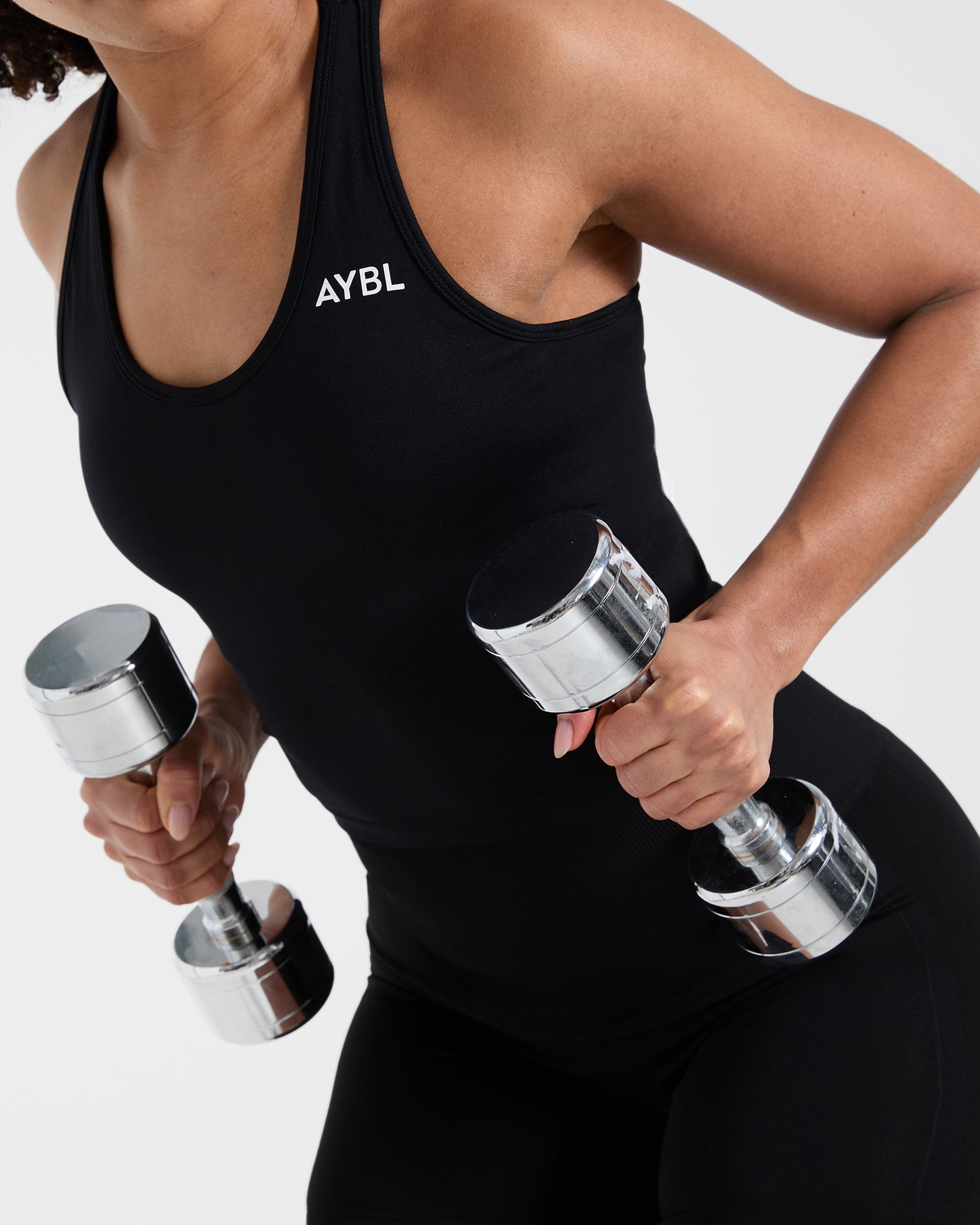 Empower Seamless Tank Top - Black