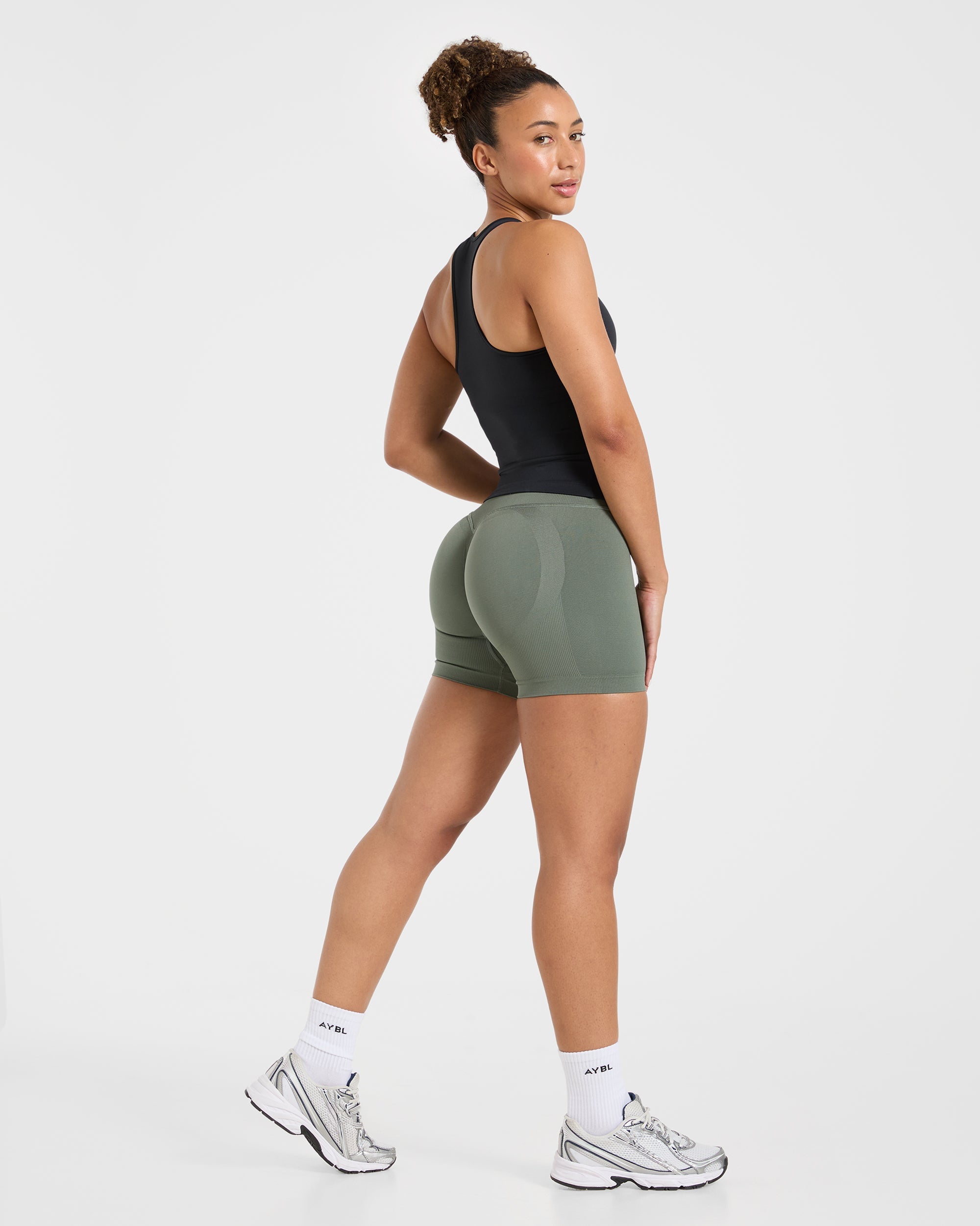 Essential Racerback Tank Top - Black