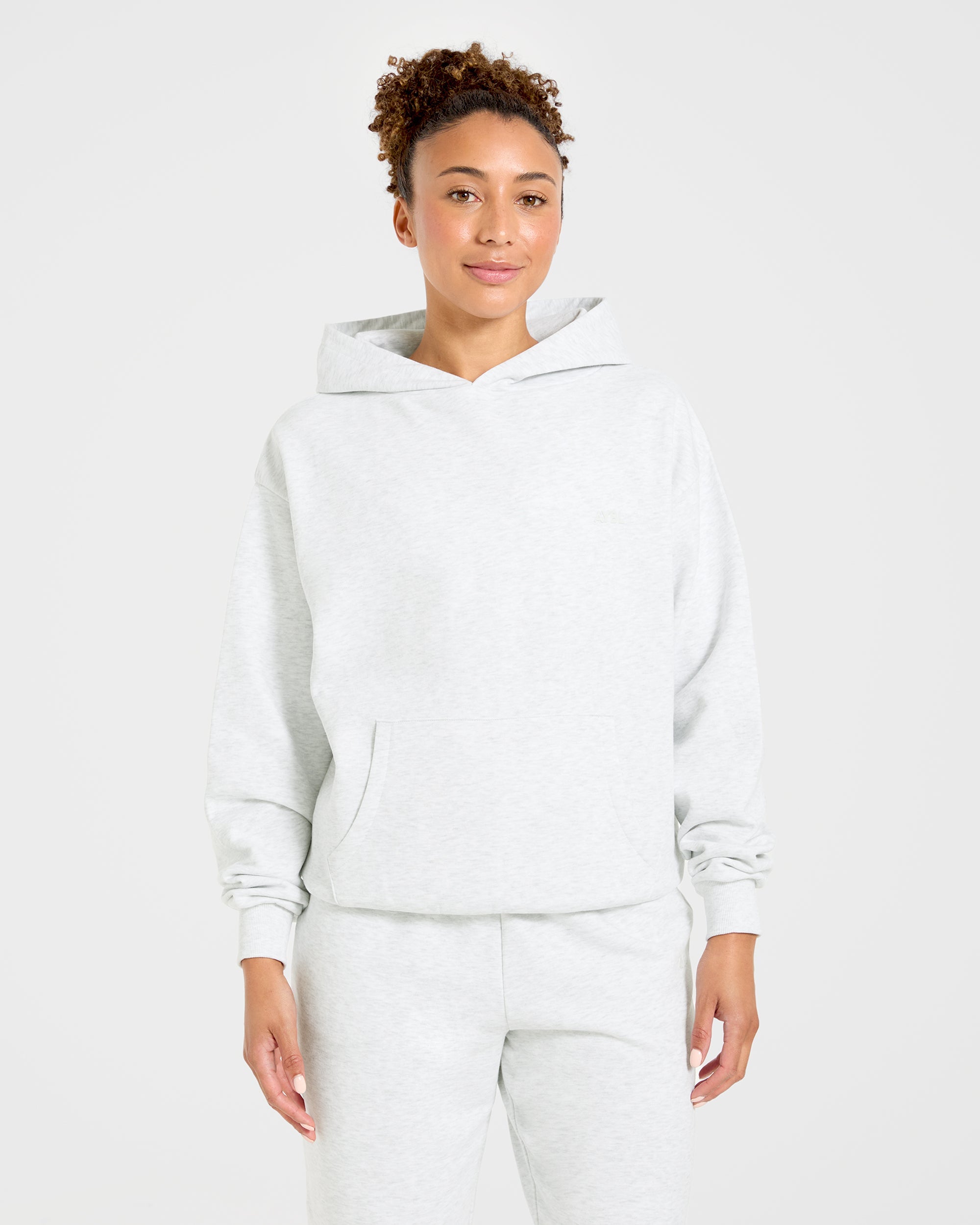 Lifestyle Oversized Hoodie - Heather Grey
