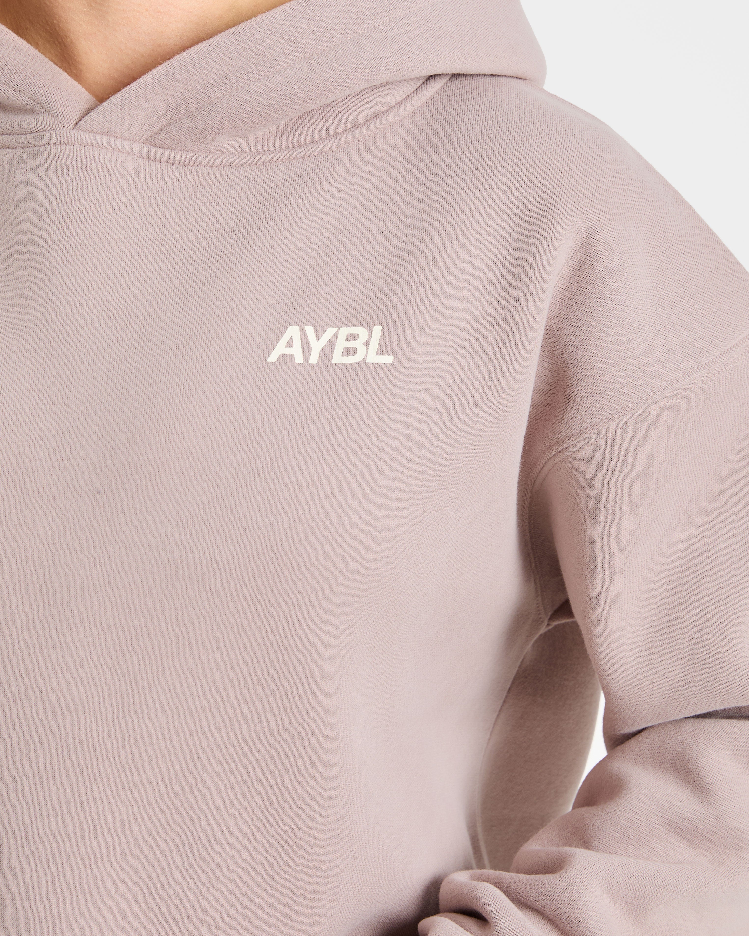 AYBL Sports Club Oversized Hoodie - Mink Pink