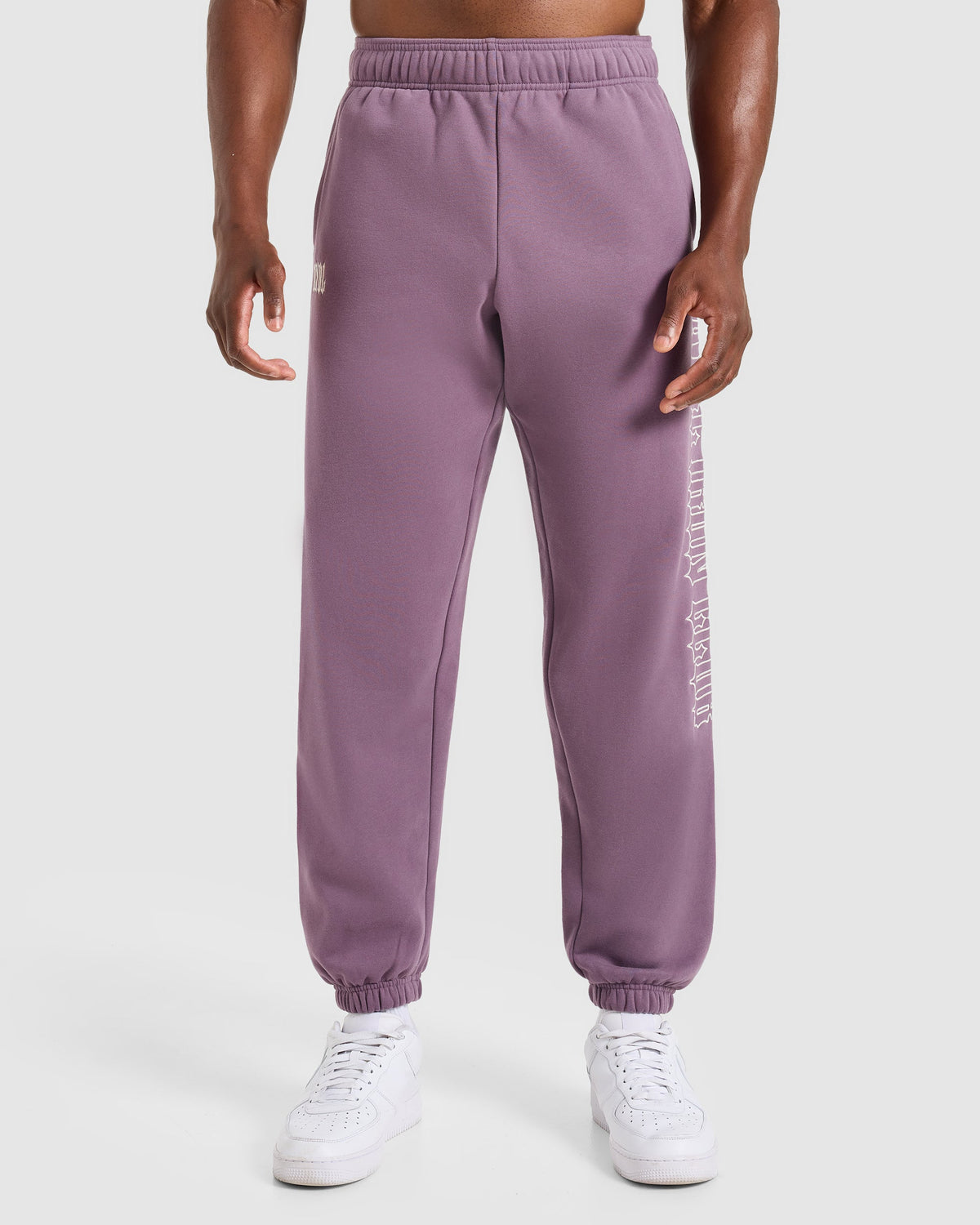 AYBL Iron Club Oversized Joggers - Midnight Purple