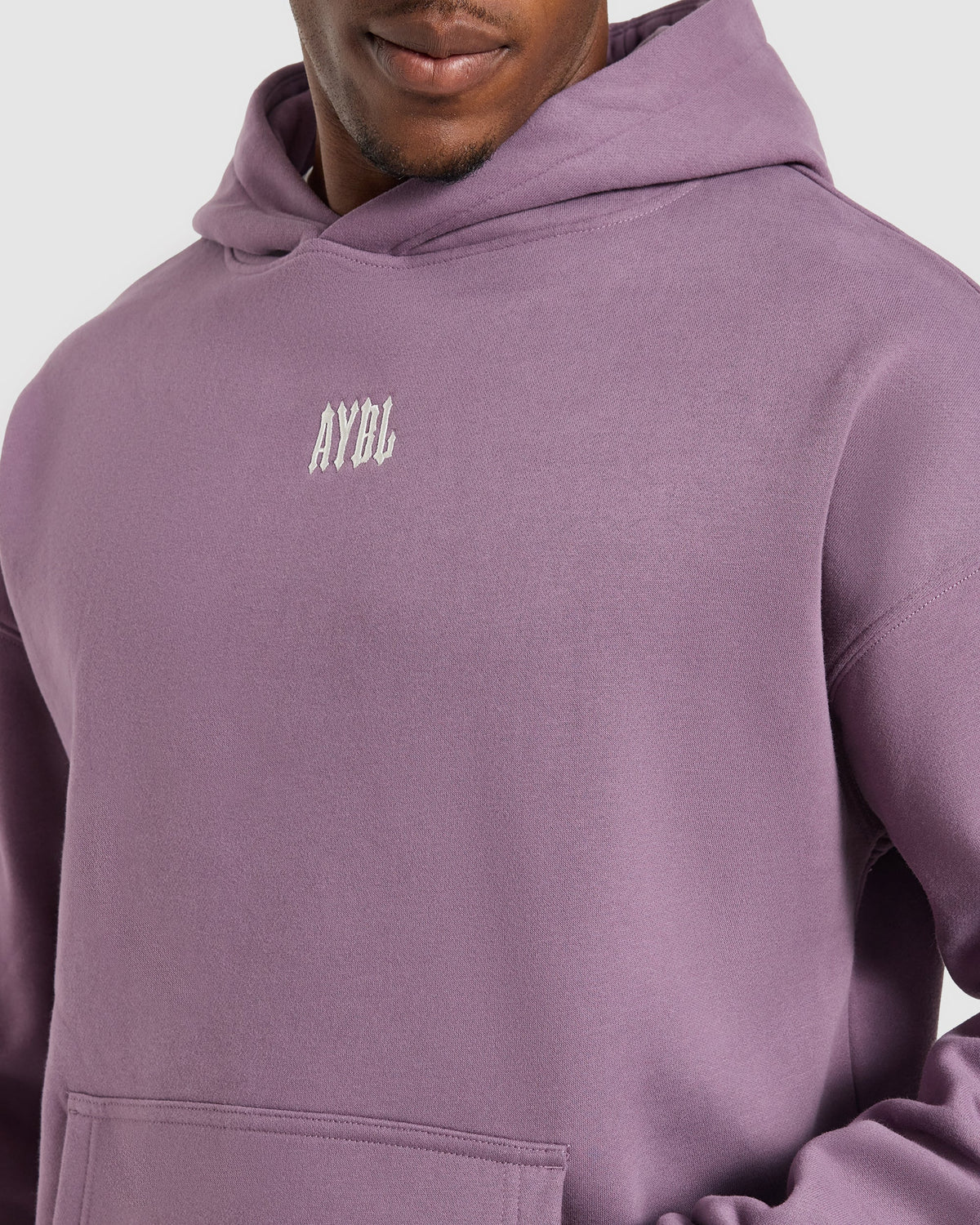 AYBL Iron Club Oversized Hoodie - Midnight Purple