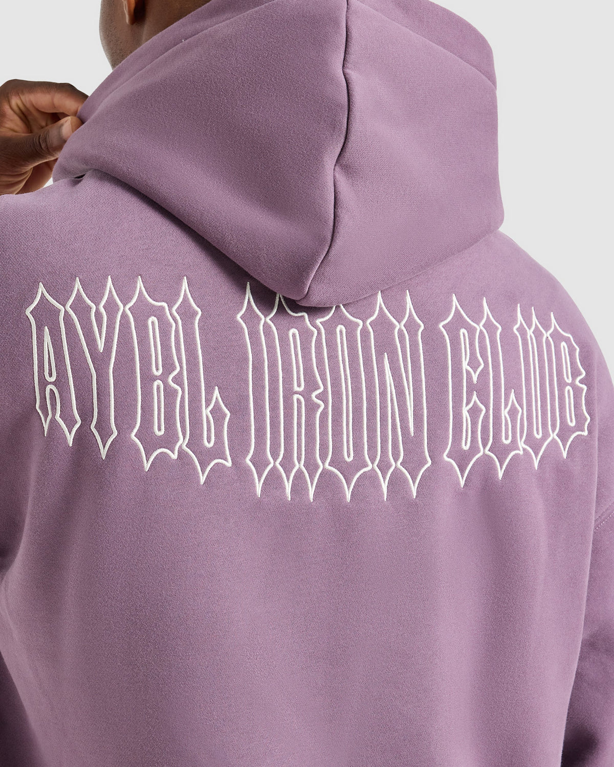 AYBL Iron Club Oversized Hoodie - Midnight Purple