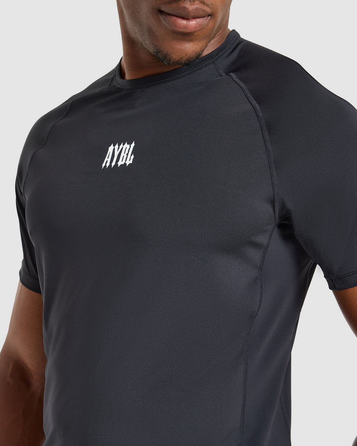 AYBL Iron Club Compression Relaxed T Shirt - Black