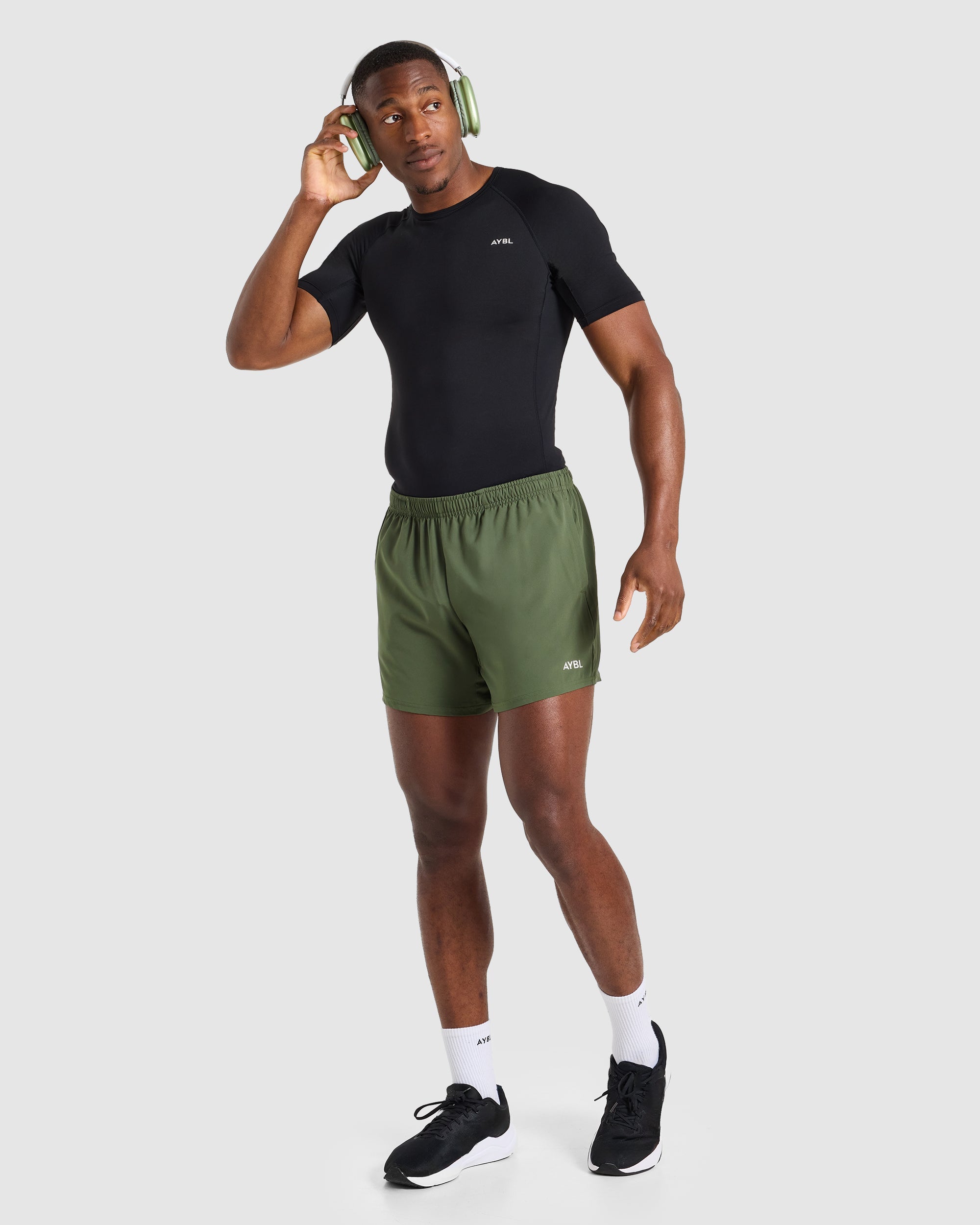 Core 5" Shorts - Army Green