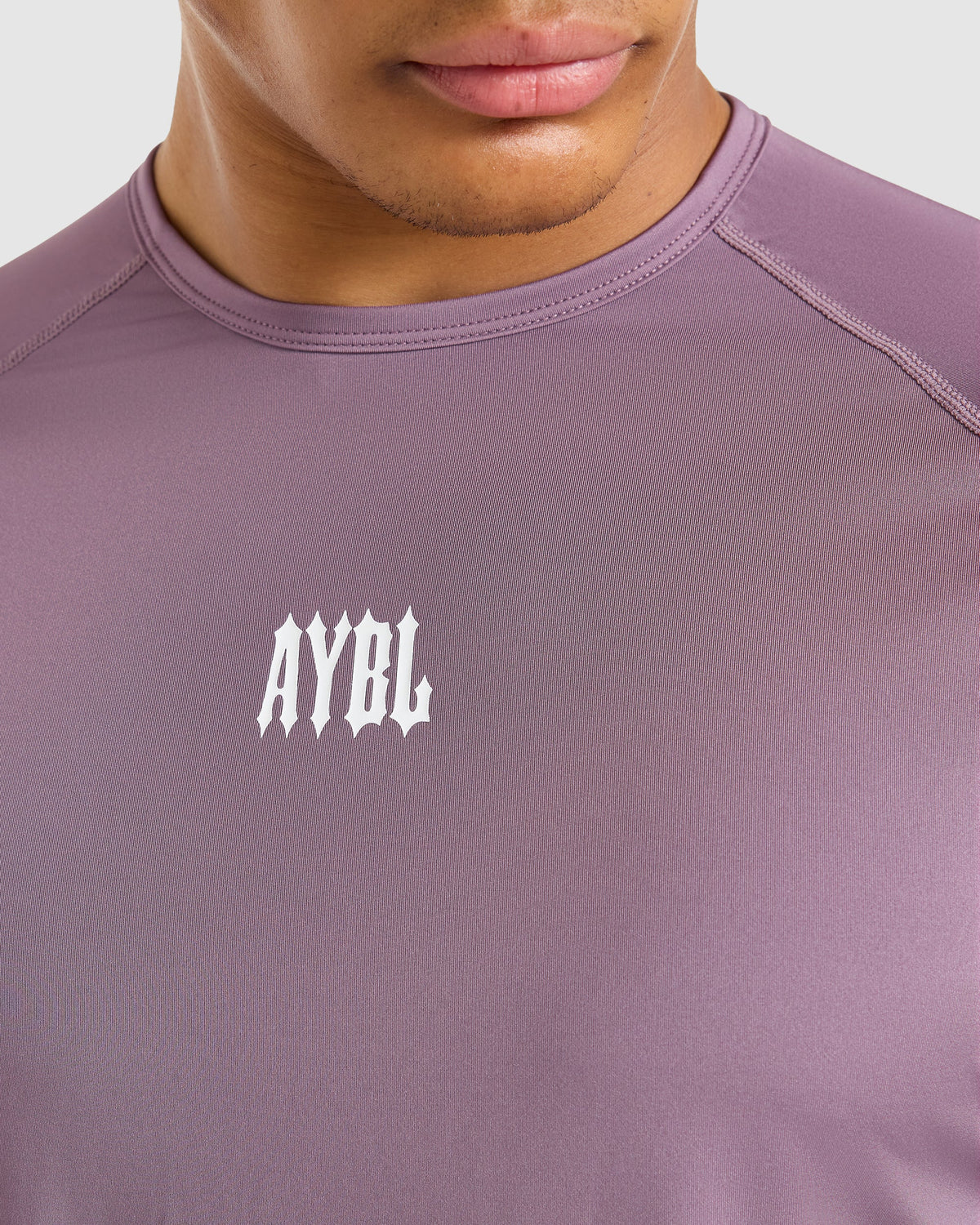 AYBL Iron Club Compression Relaxed T Shirt - Midnight Purple
