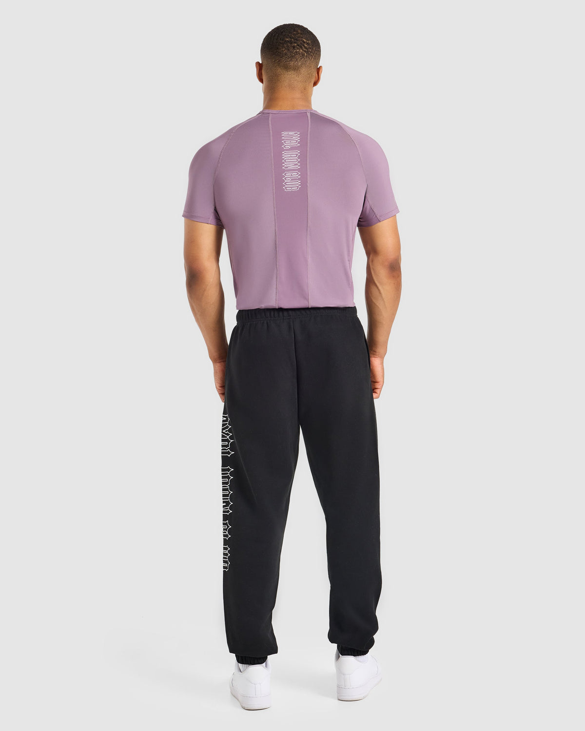 AYBL Iron Club Compression Relaxed T Shirt - Midnight Purple