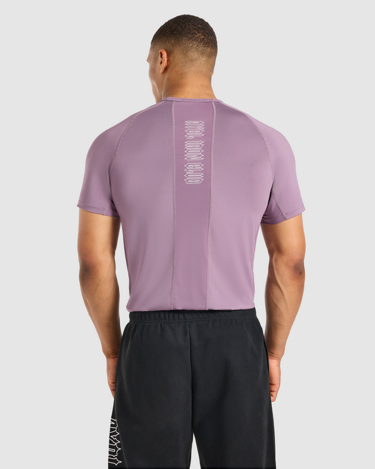 AYBL Iron Club Compression Relaxed T Shirt - Midnight Purple