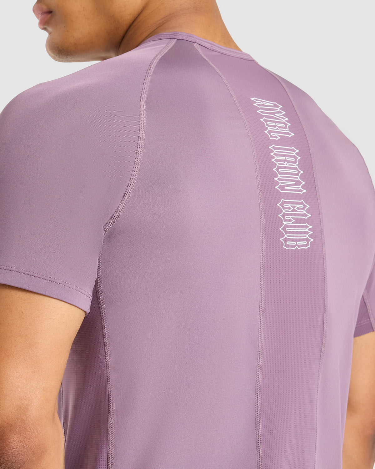 AYBL Iron Club Compression Relaxed T Shirt - Midnight Purple