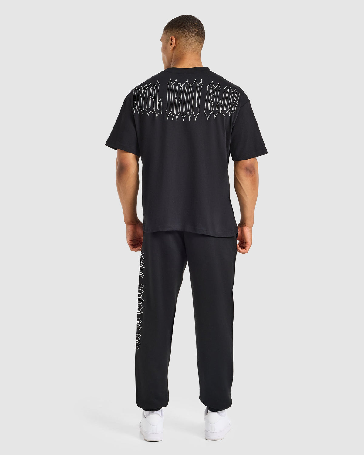AYBL Iron Club Oversized Joggers - Black