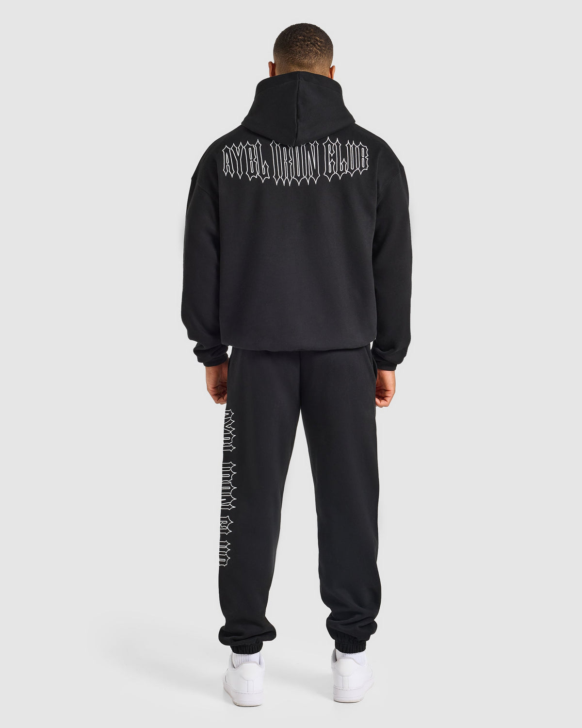 AYBL Iron Club Oversized Hoodie - Black