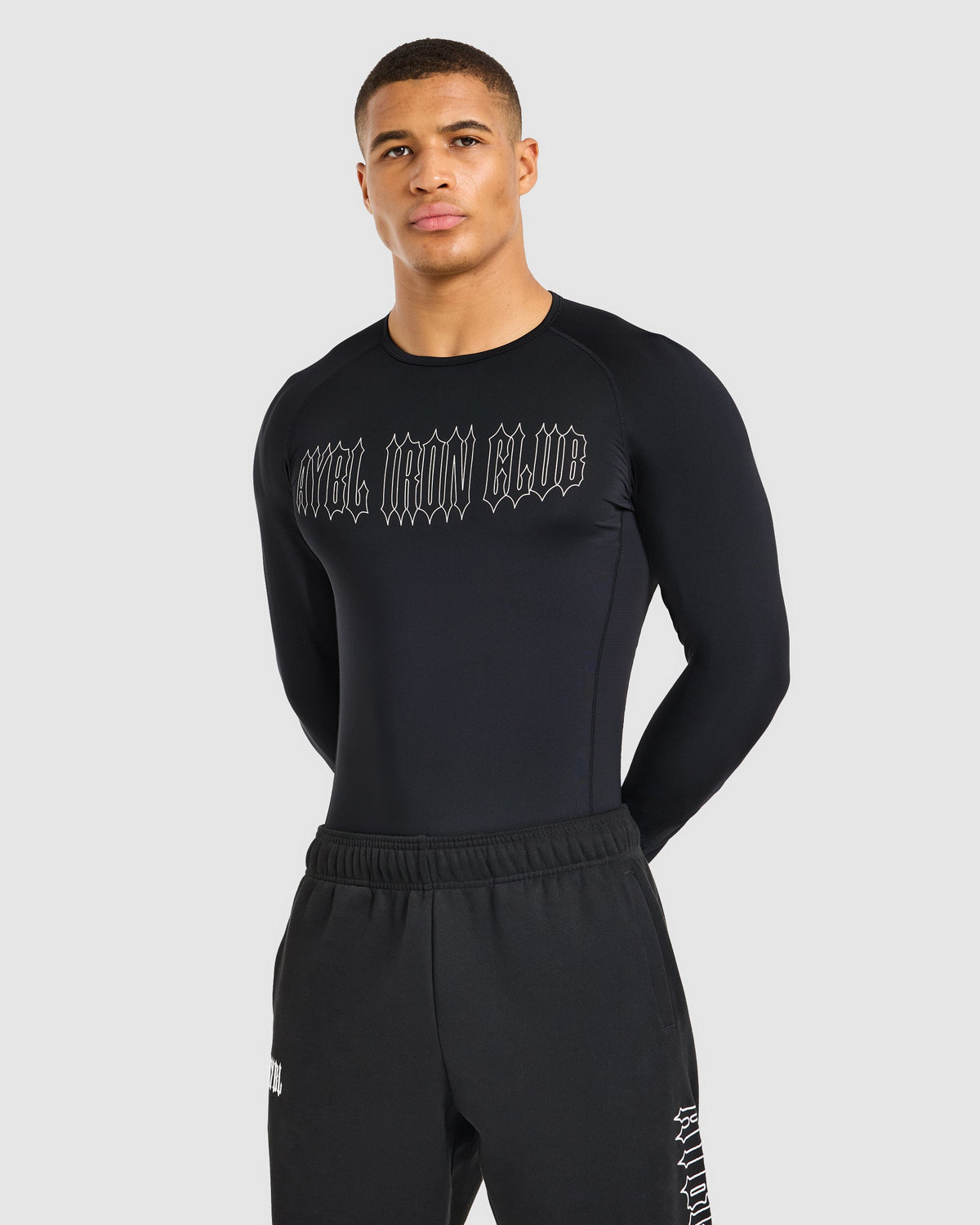 AYBL Iron Club Compression Long Sleeve - Black