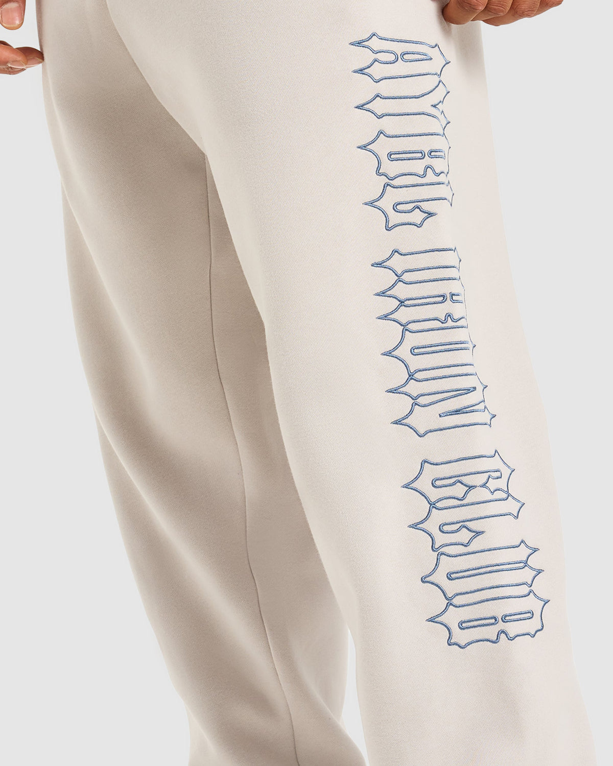 AYBL Iron Club Oversized Joggers - Cloud Grey