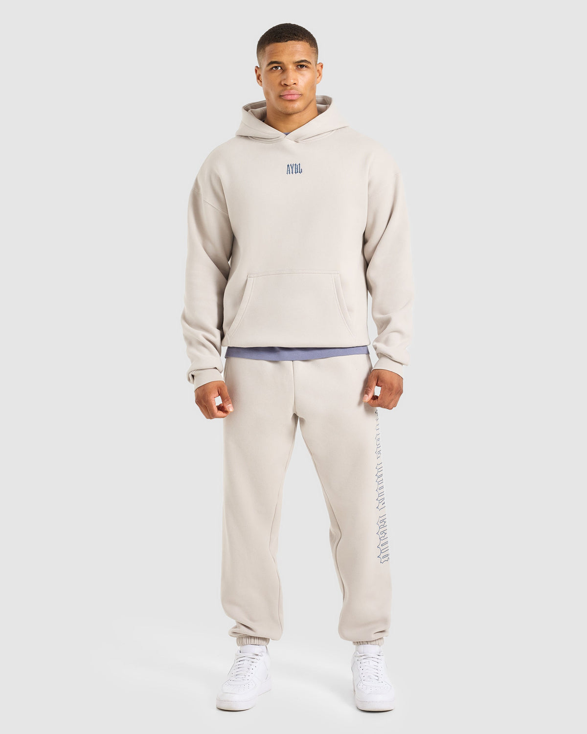 AYBL Iron Club Oversized Joggers - Cloud Grey