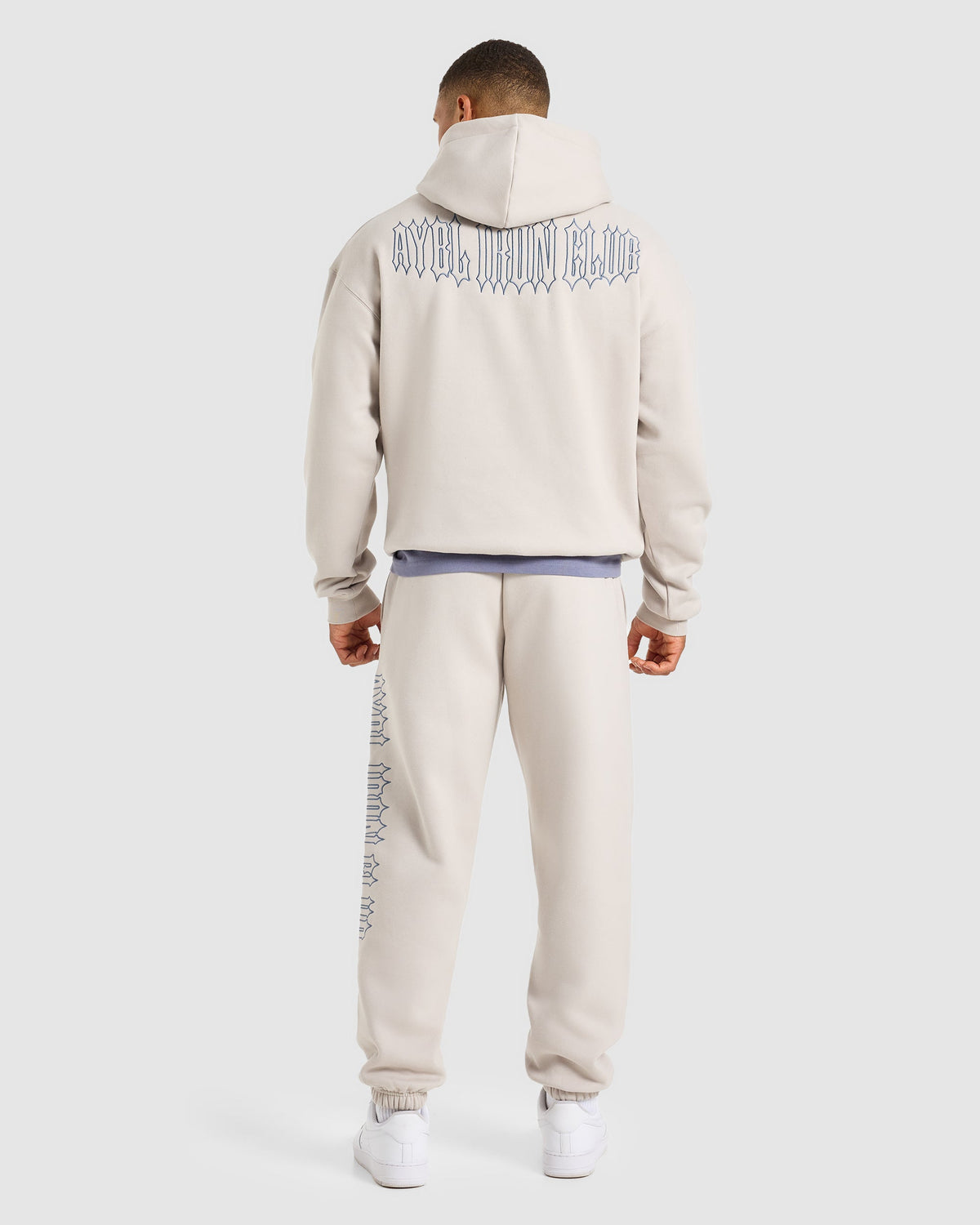 AYBL Iron Club Oversized Joggers - Cloud Grey