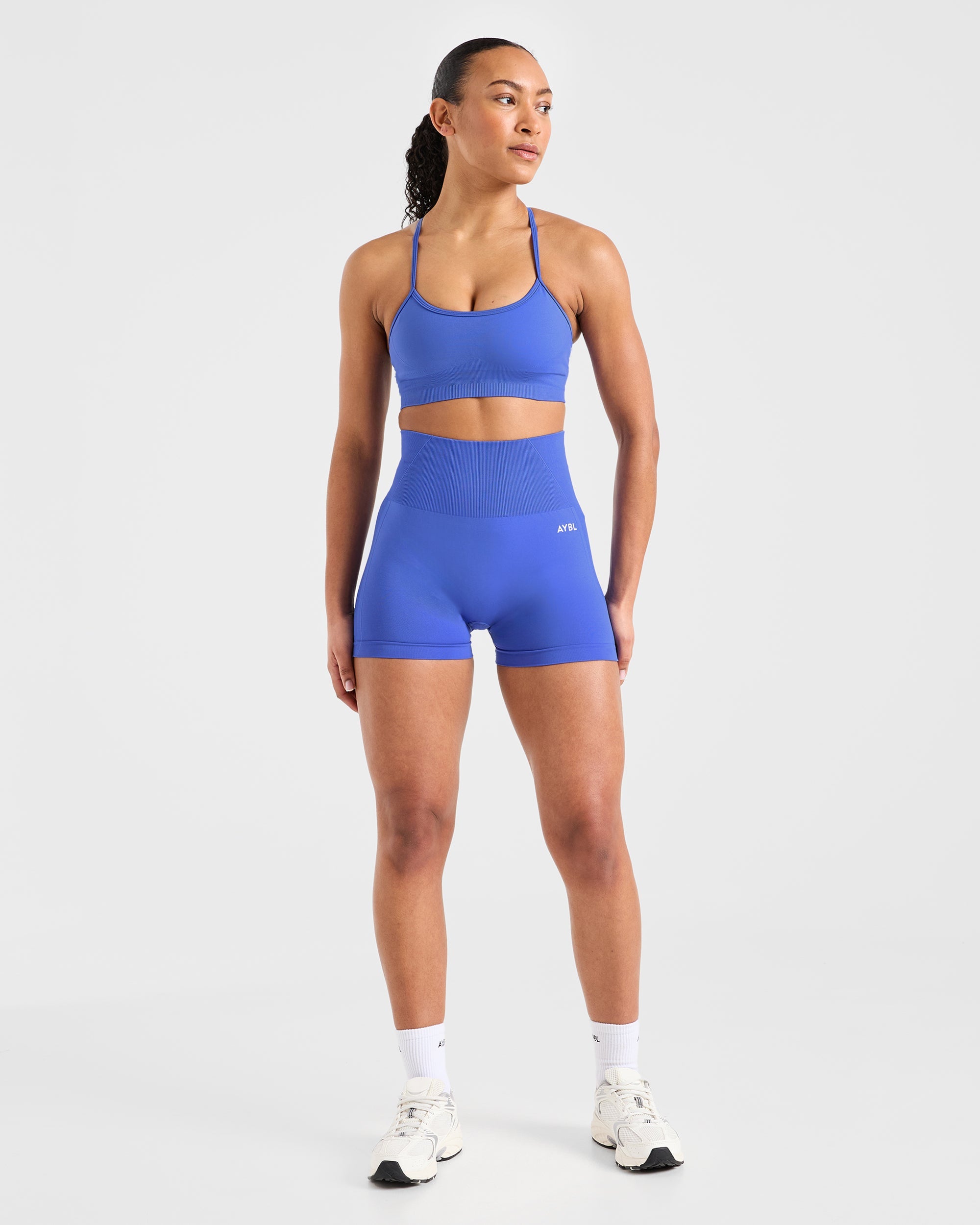 Empower Seamless Sports Bra - Cobalt