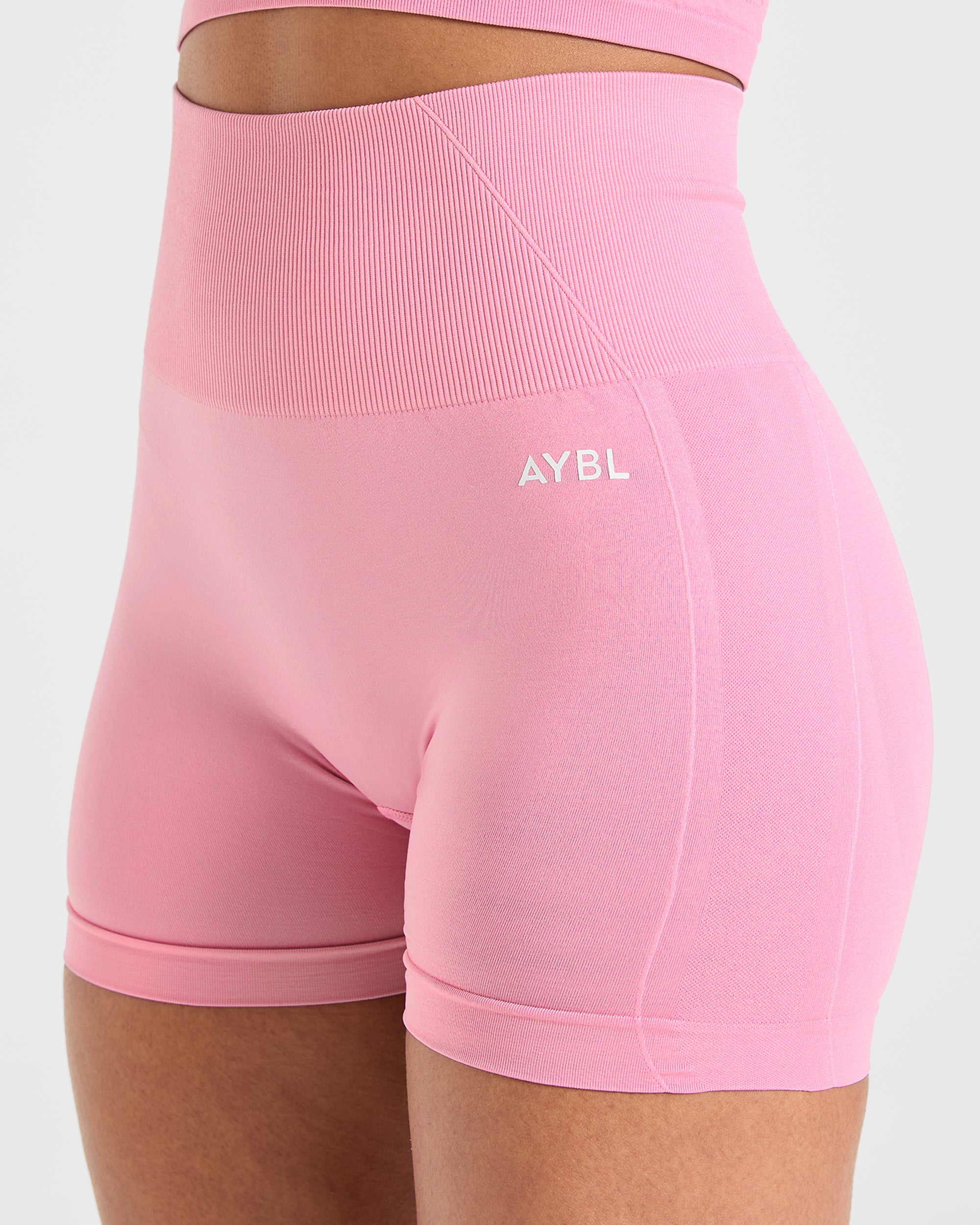 Empower Seamless Shorts - Baby Pink