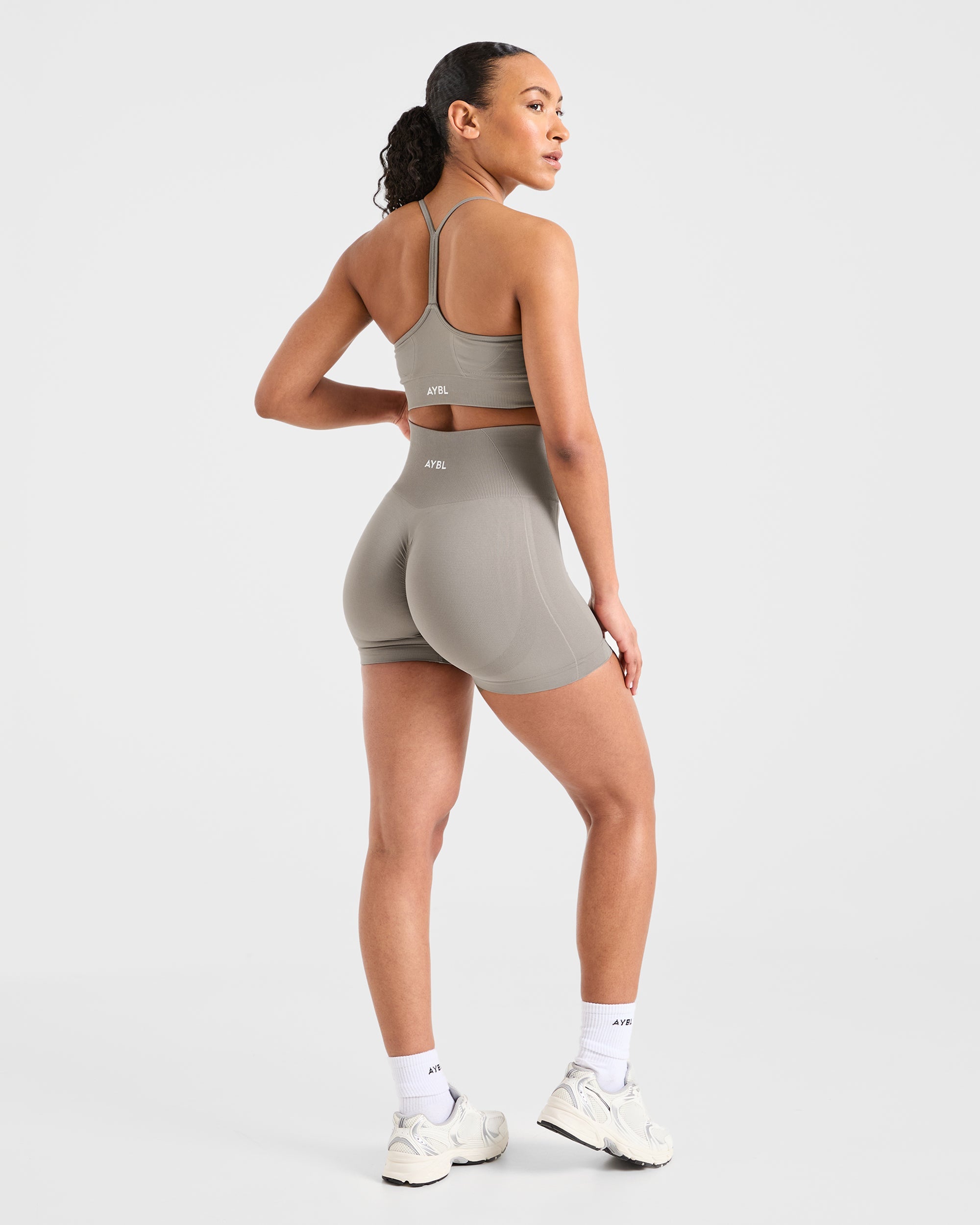 Empower Seamless Shorts - Taupe