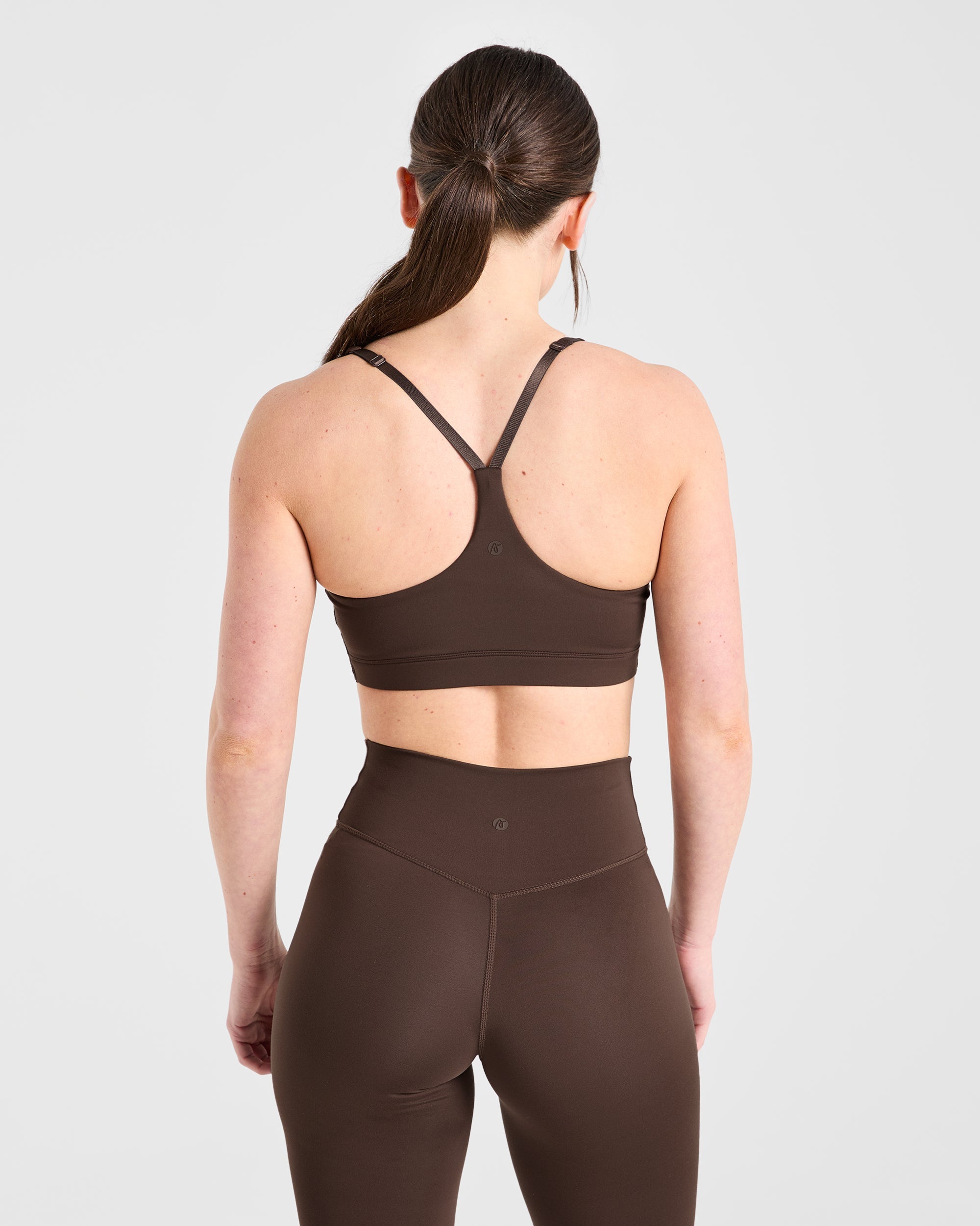 Staple Sports Bra - Brown