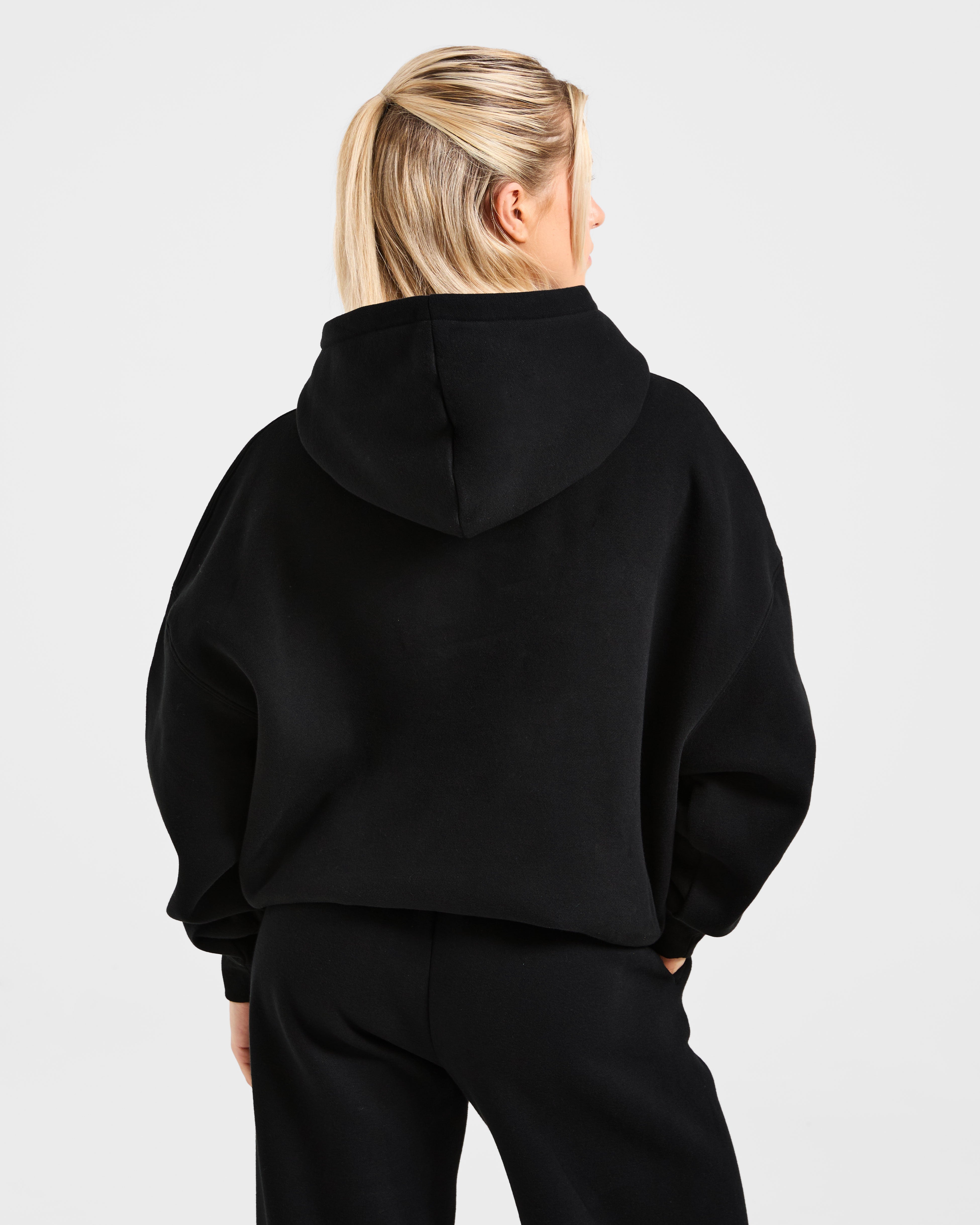 24AW DeuxiemeClasse Oversized Hoodieブラック | ヤマダウェブコム