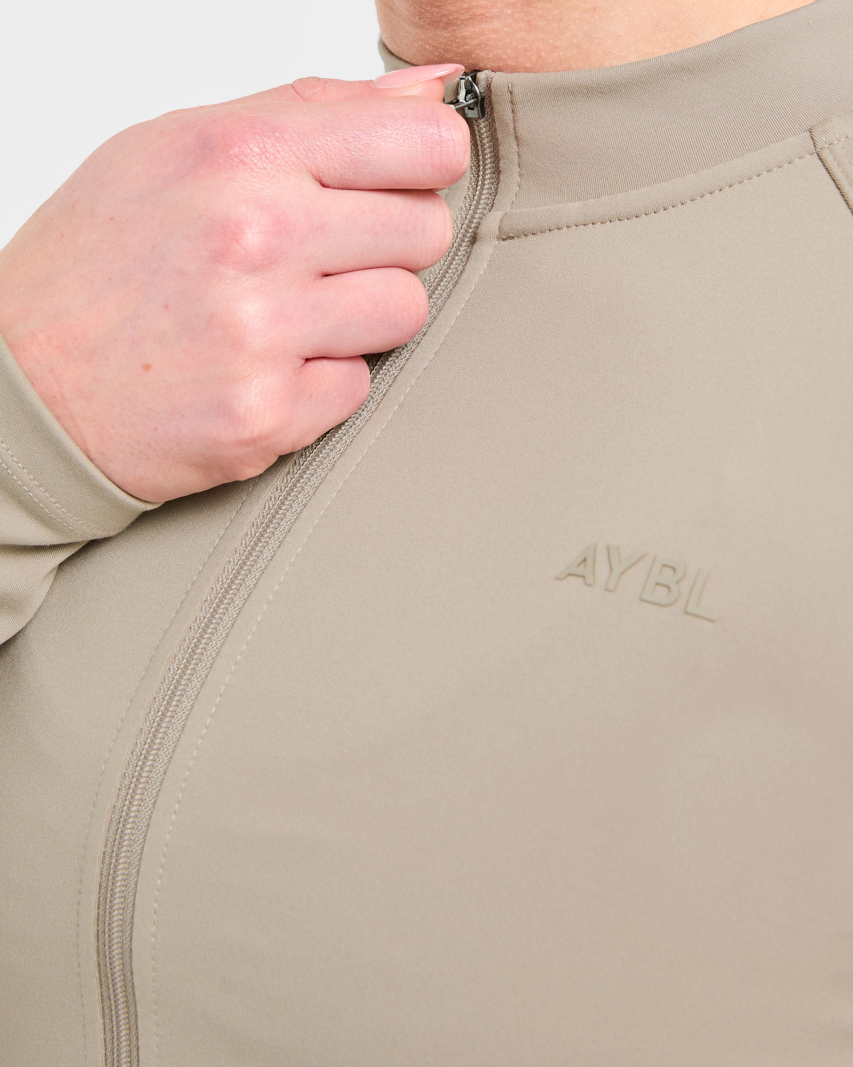 Staple Zip Jacket - Muted Taupe