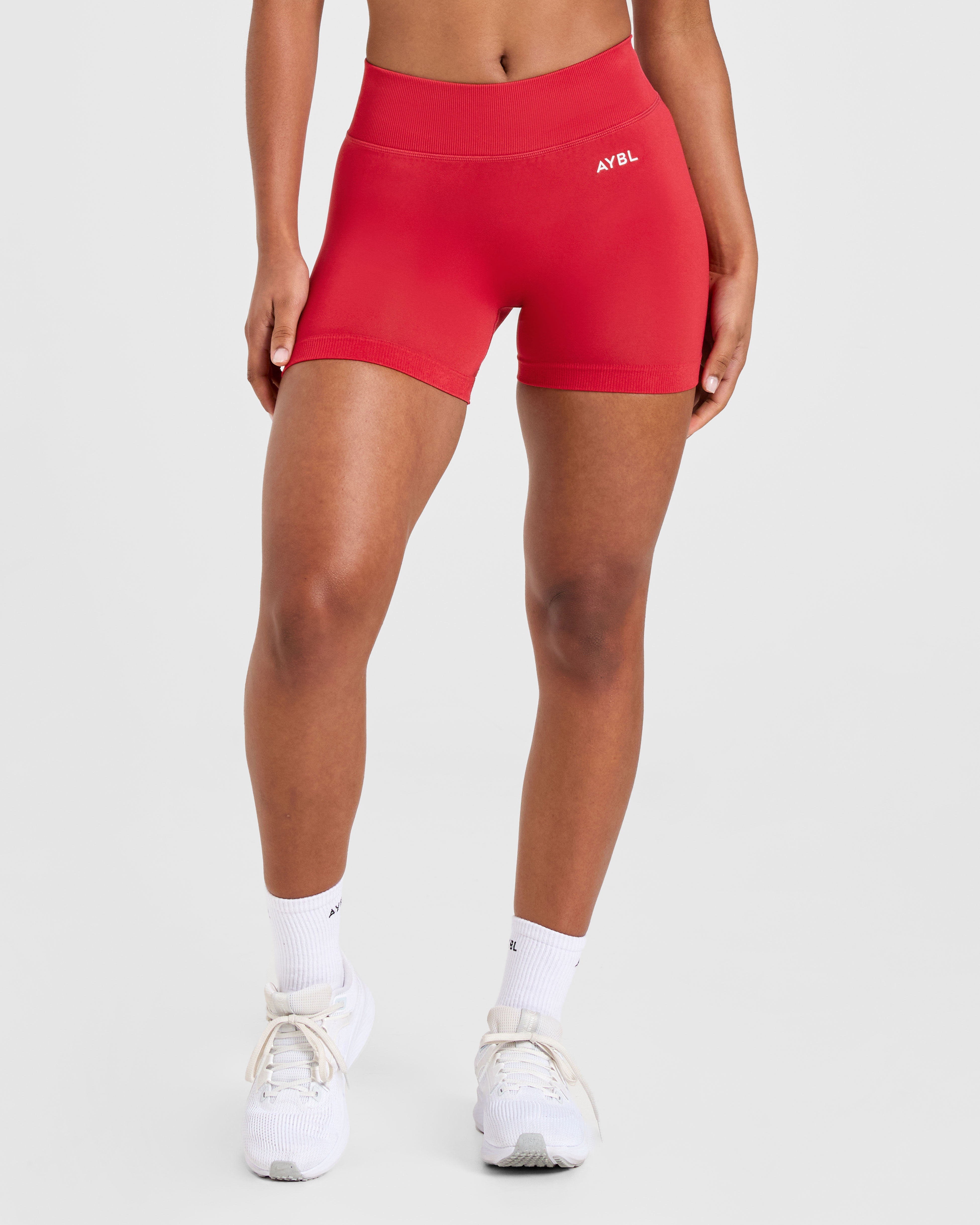 Adapt Seamless Shorts - Salsa Red