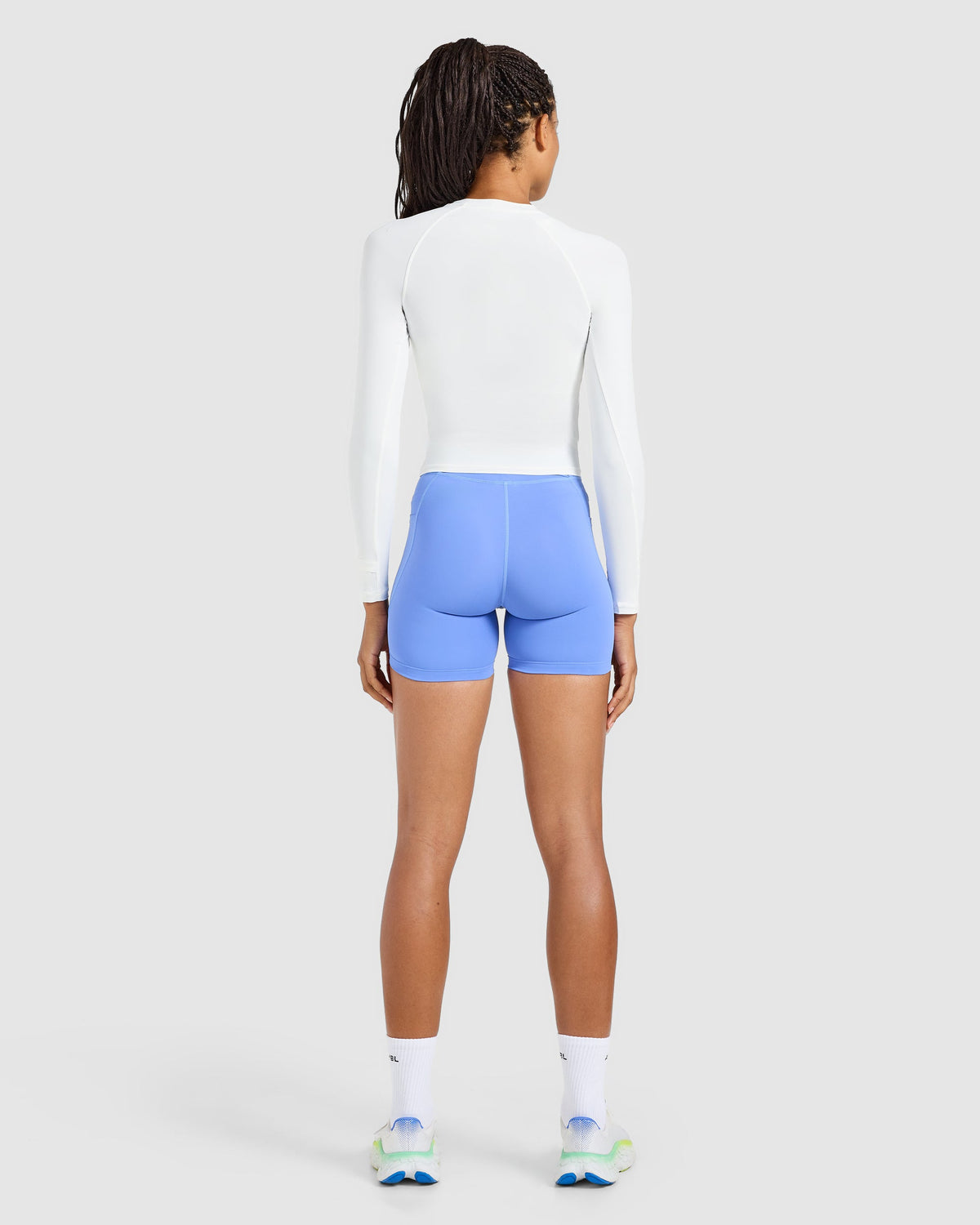 Run Pocket Shorts - Cornflower Blue