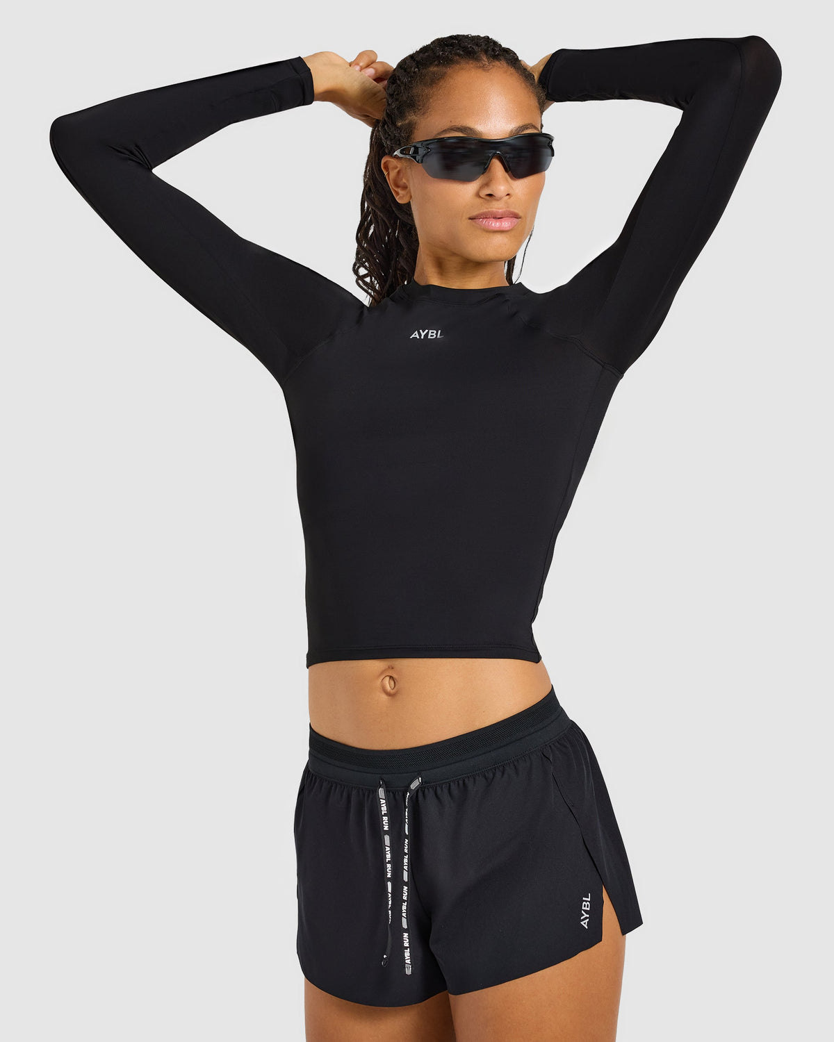 Run Low Rise 3" Shorts - Black