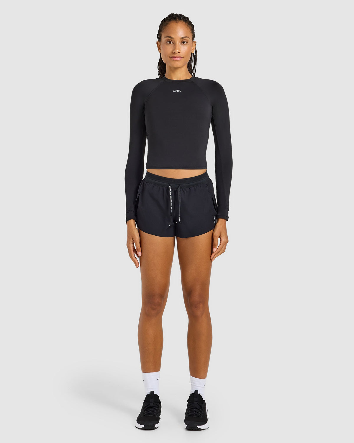Run Long Sleeve Base Layer - Black