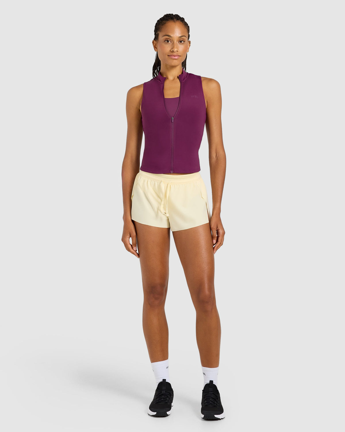 Run Low Rise 3" Shorts - Butter Yellow