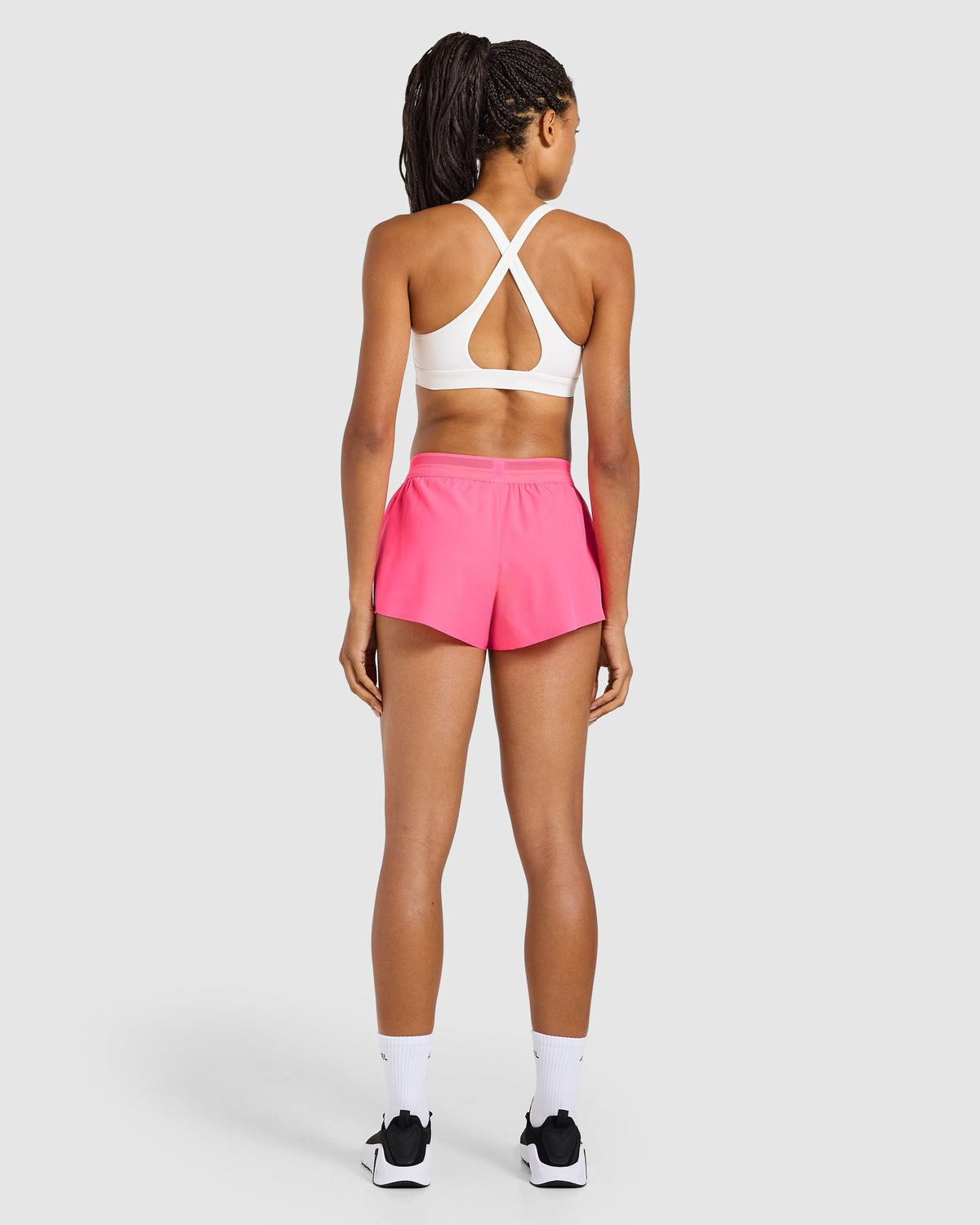 Run Low Rise 3" Shorts - Neon Pink