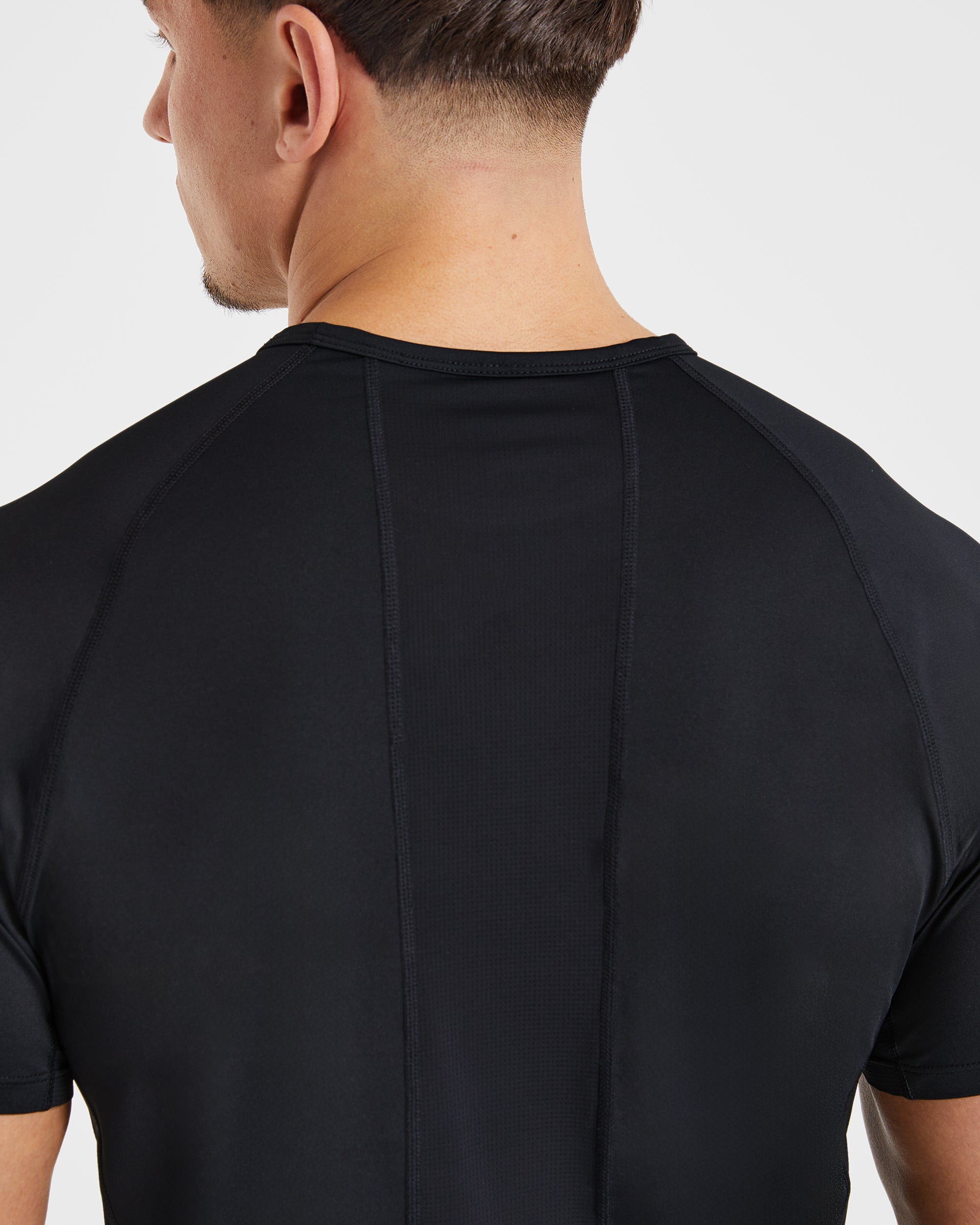 Compression Relaxed T Shirt - Black