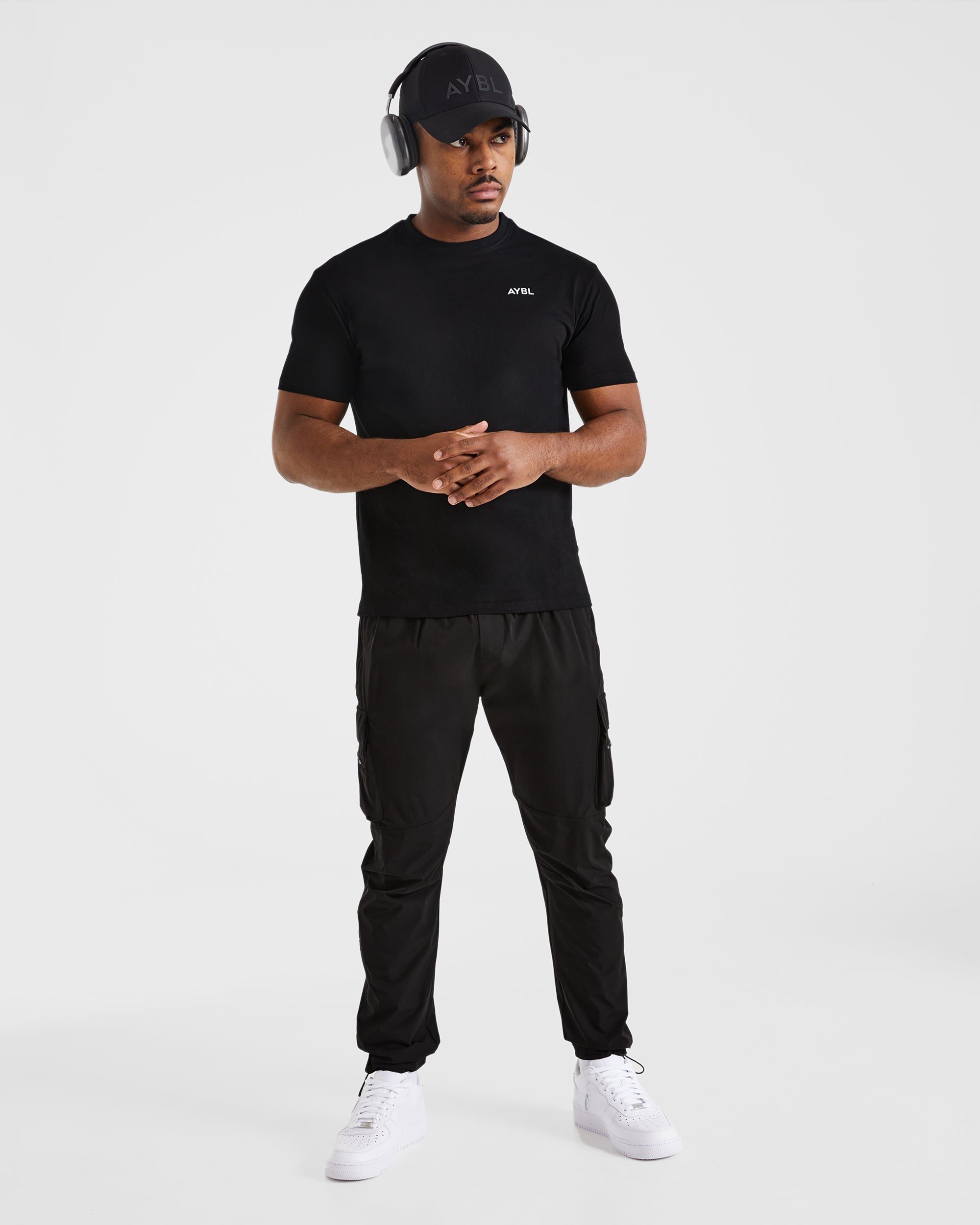 Sport Cargo Trousers - Black