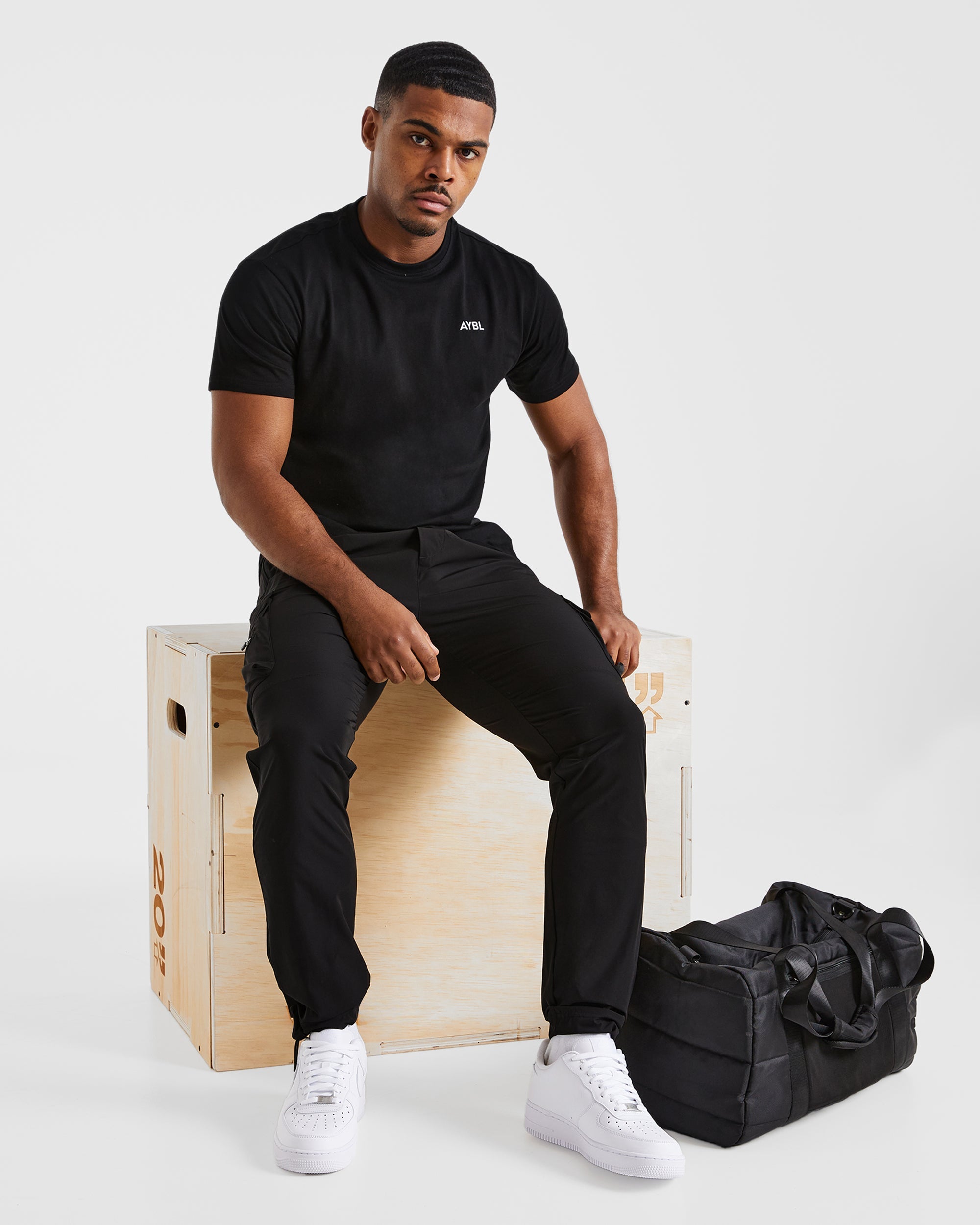 Sport Cargo Trousers - Black