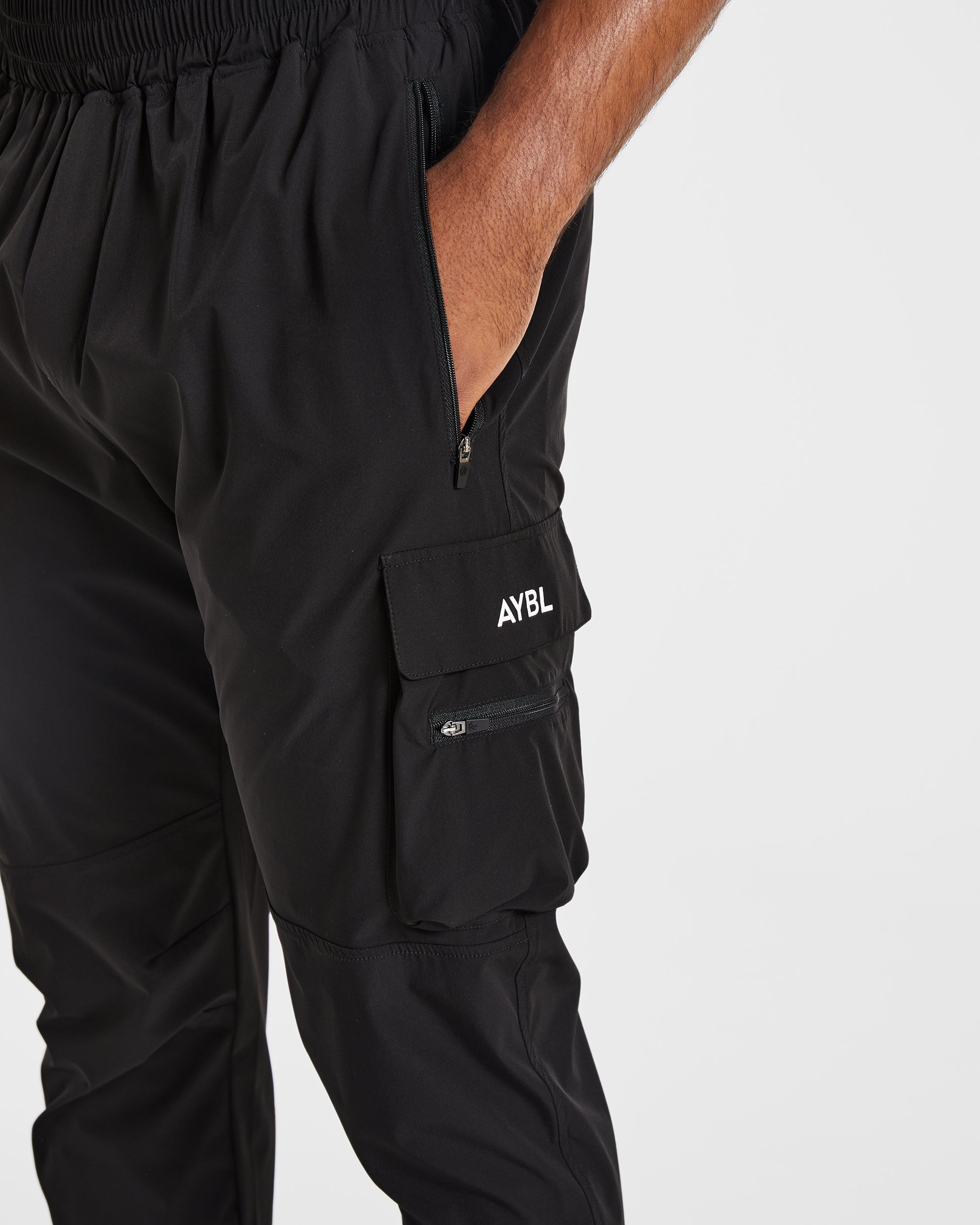 Sport Cargo Trousers - Black