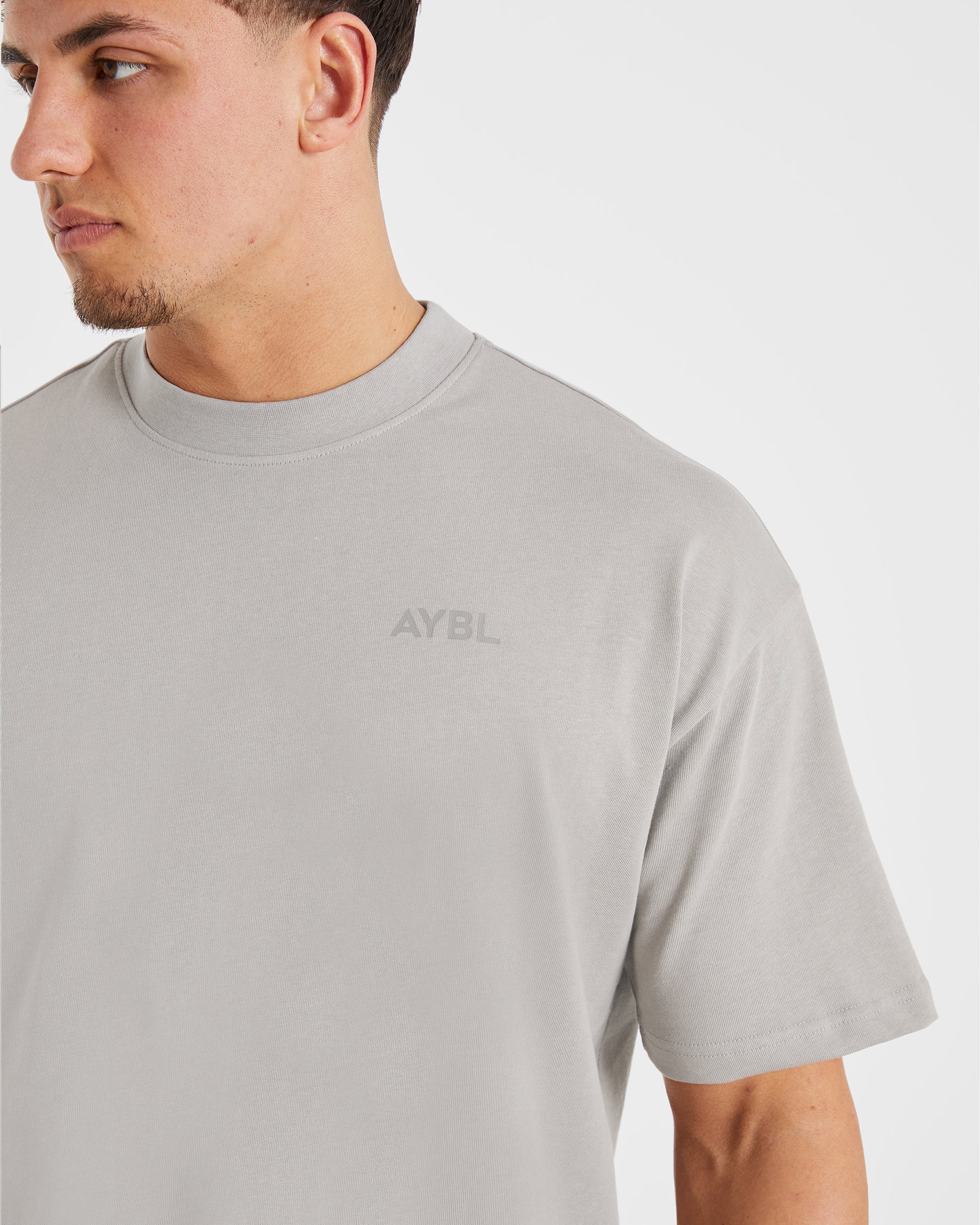 Essential Oversized T Shirt - Fog