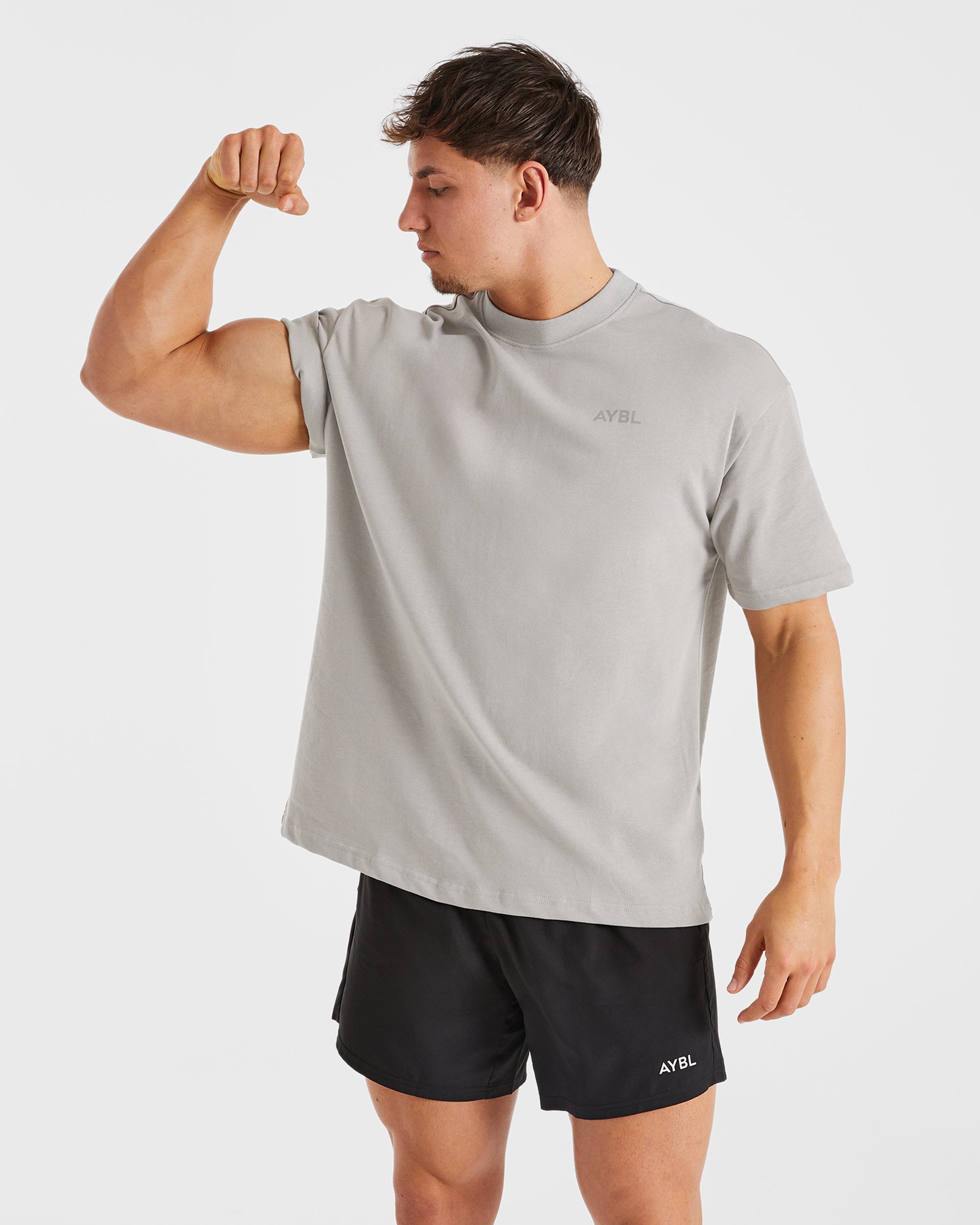 Essential Oversized T Shirt - Fog