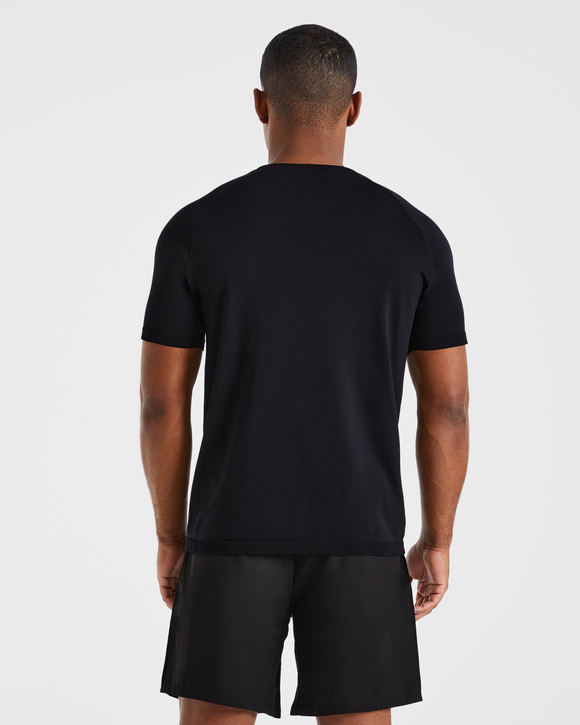 Ascend Seamless T Shirt - Black