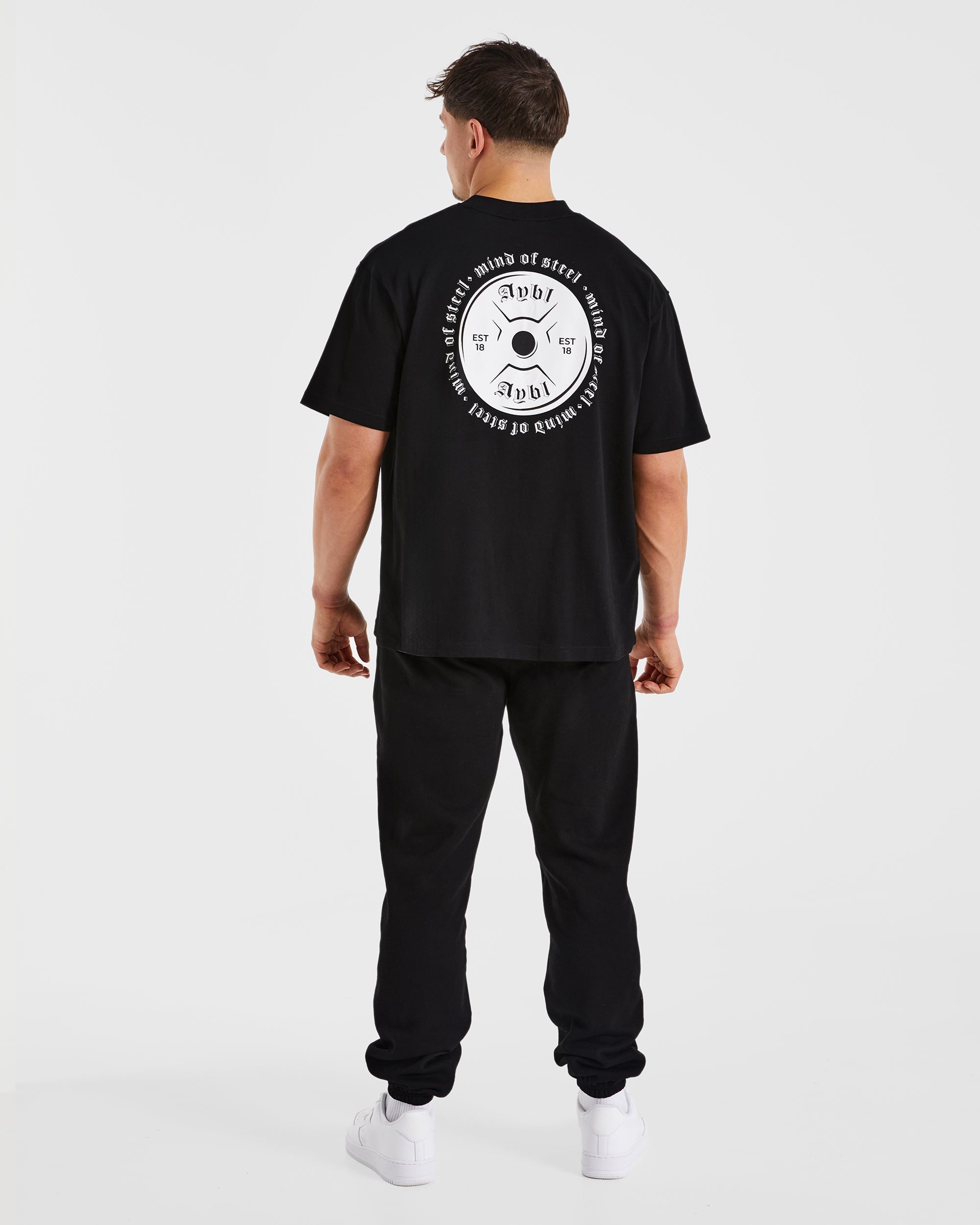 Essential Oversized Joggers - Black