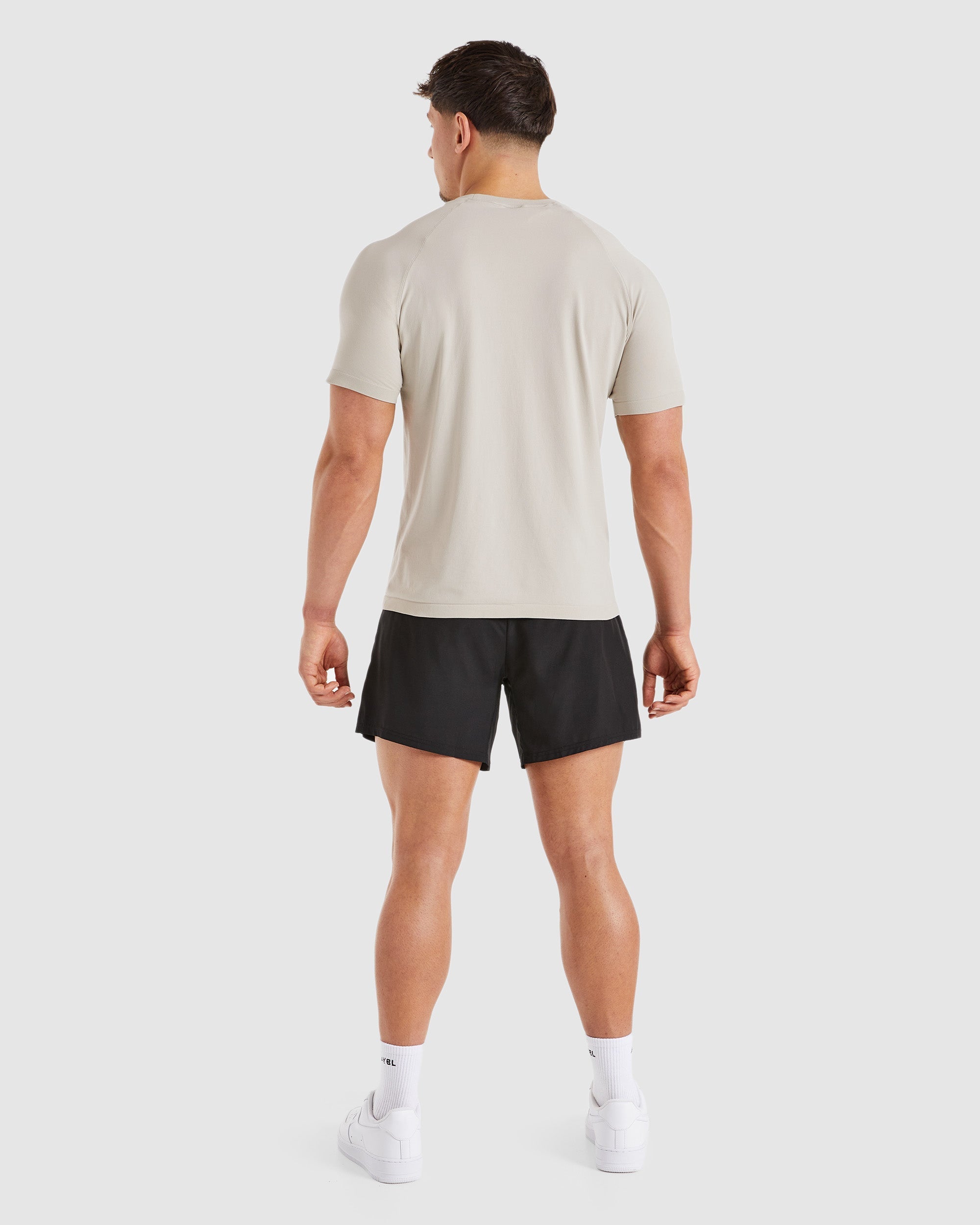 Ascend Seamless T Shirt - Ice Grey