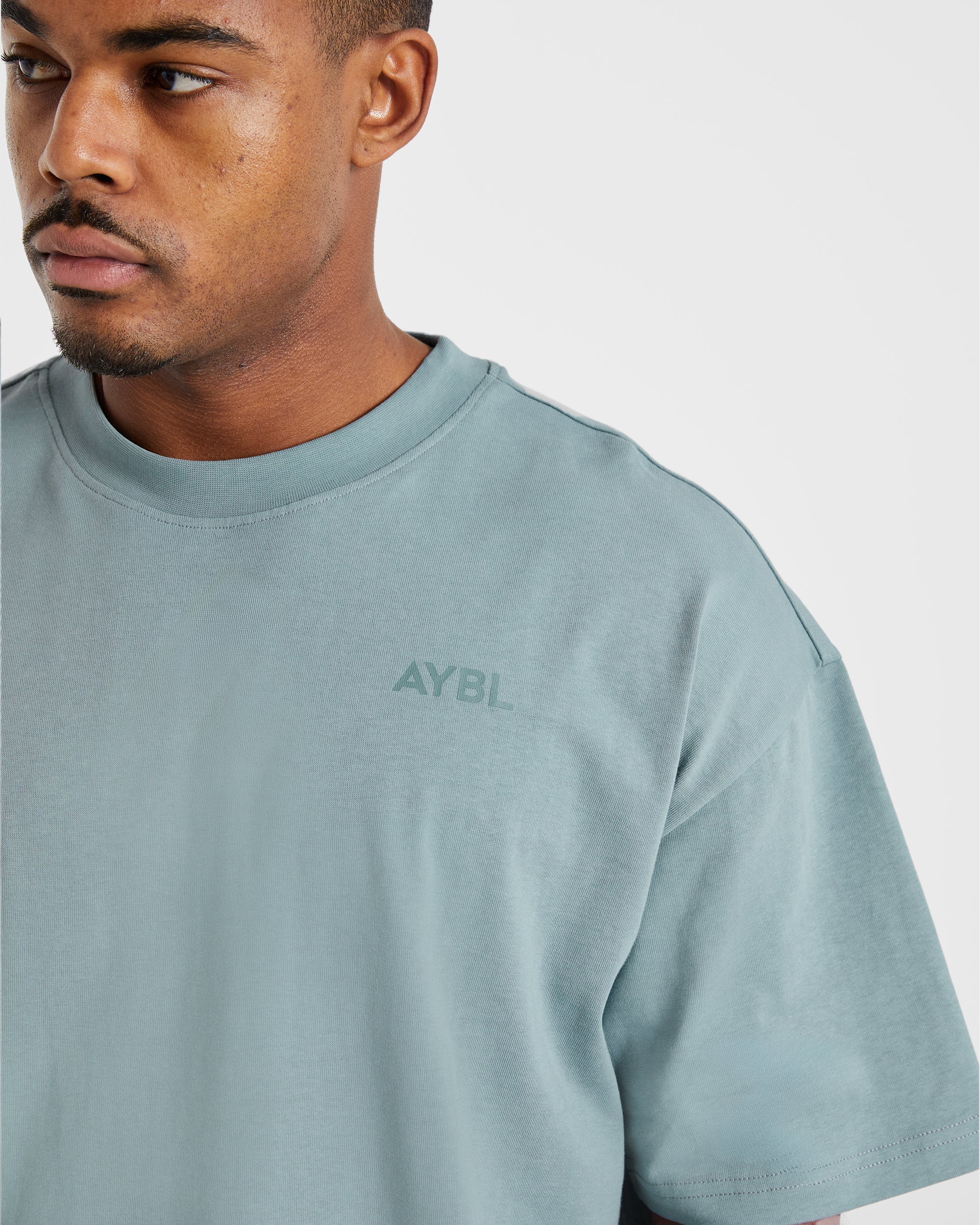 Essential Oversized T Shirt - Ocean Mist