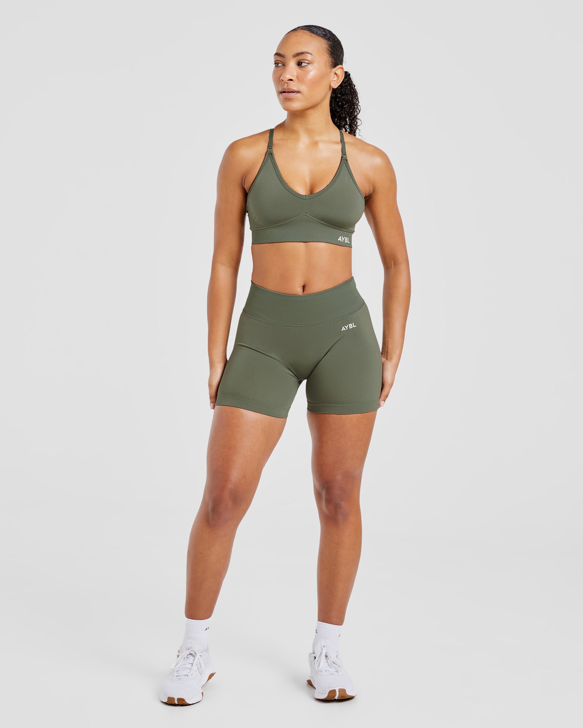 Adapt Seamless Sports Bra - Green