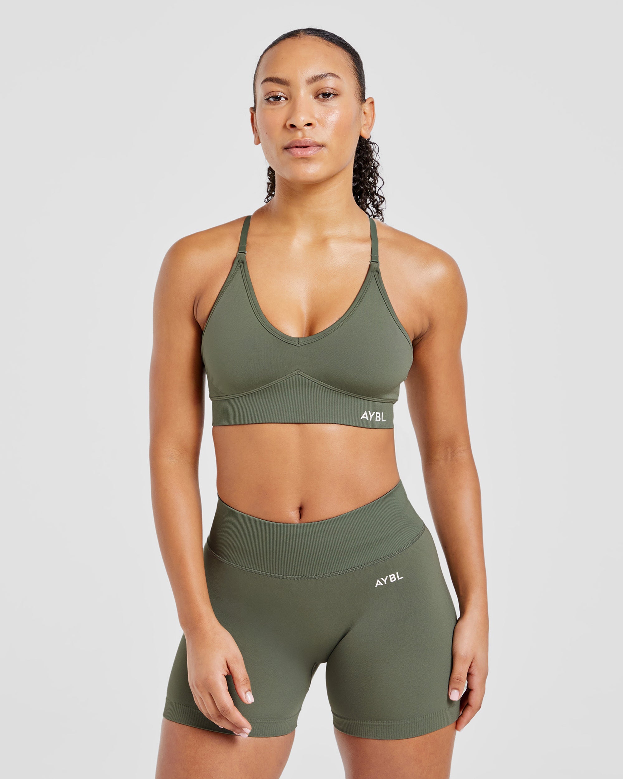 Adapt Seamless Sports Bra - Green