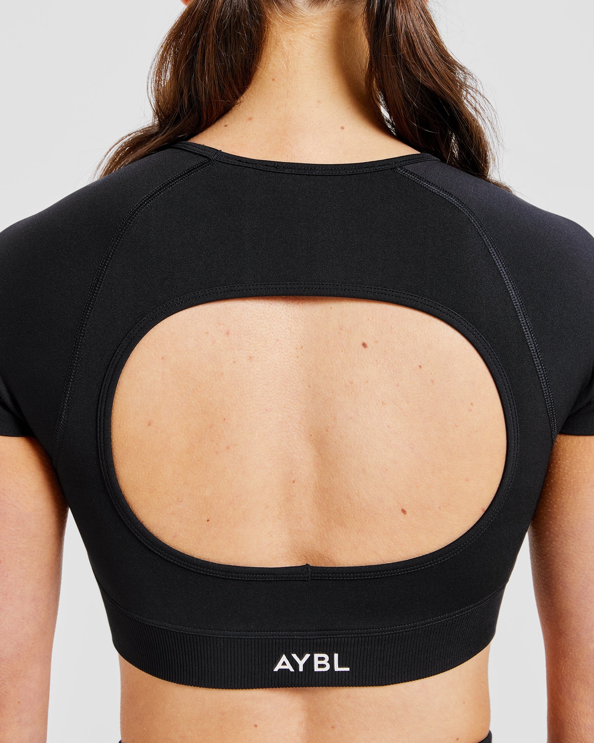 Adapt Seamless Crop Top - Black