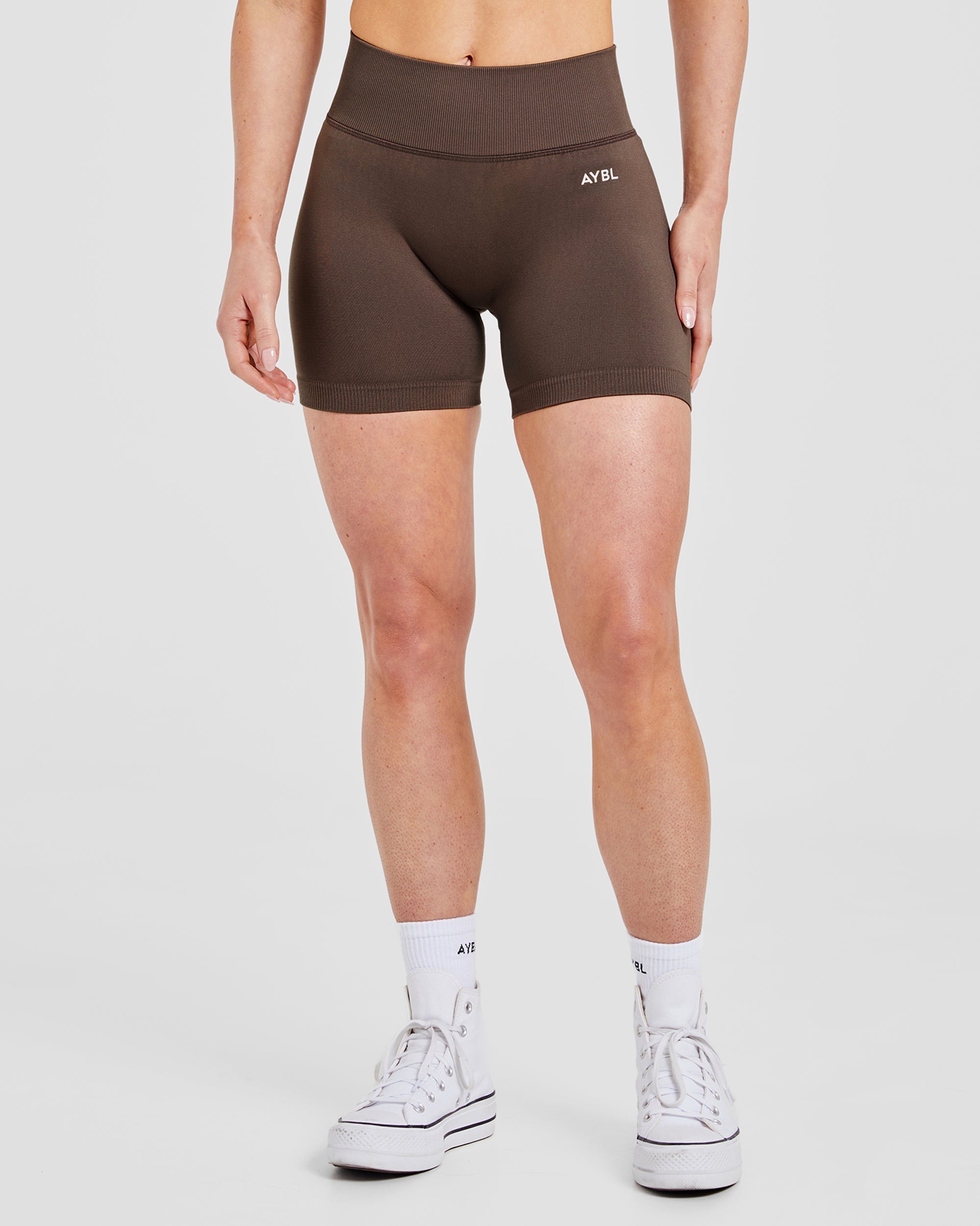 Adapt Seamless Shorts - Brown