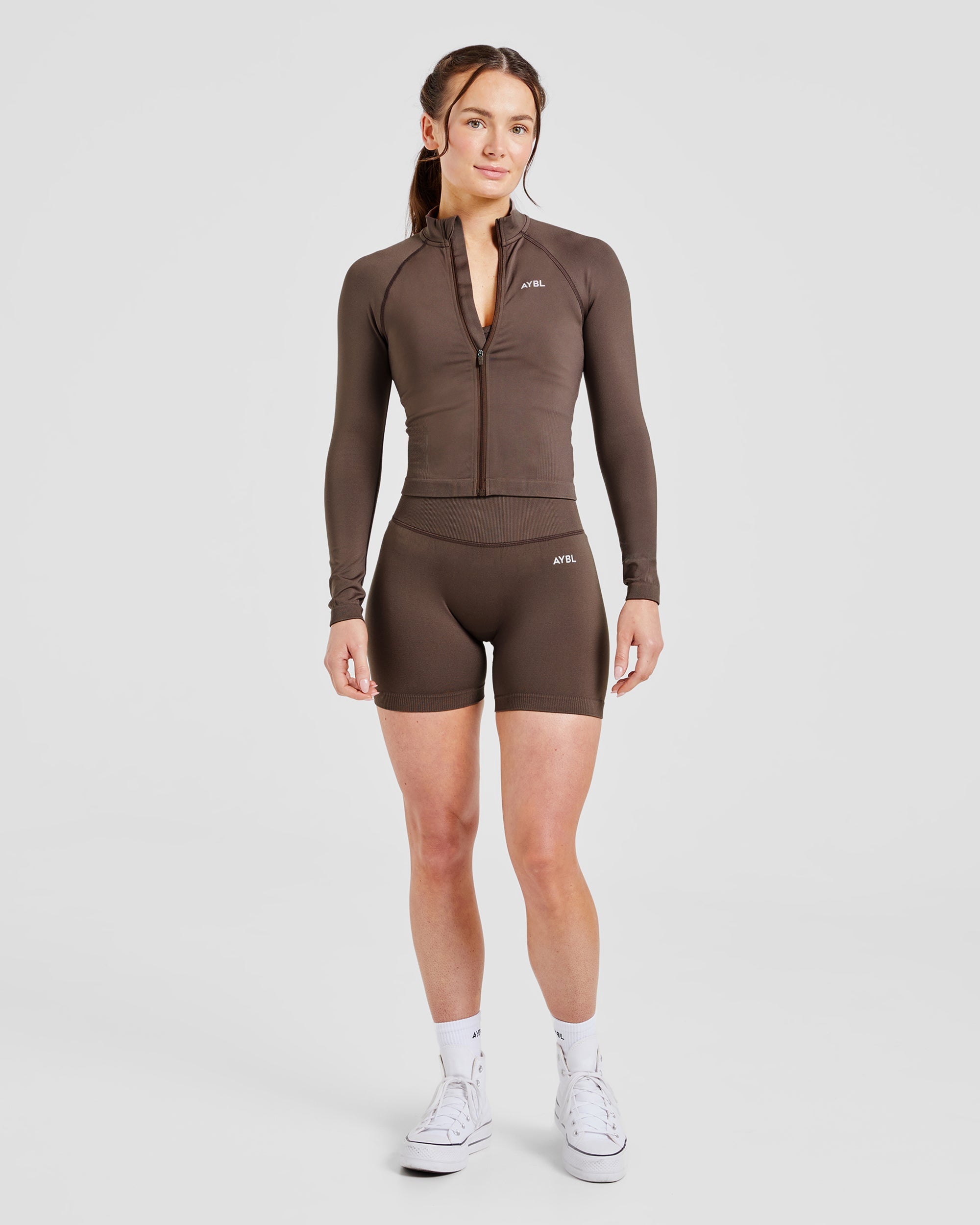 Adapt Seamless Jacket - Brown